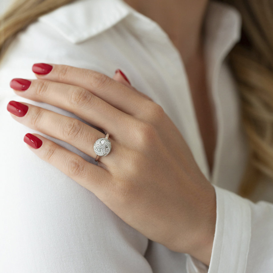 Prsten s diamanty Madeleine