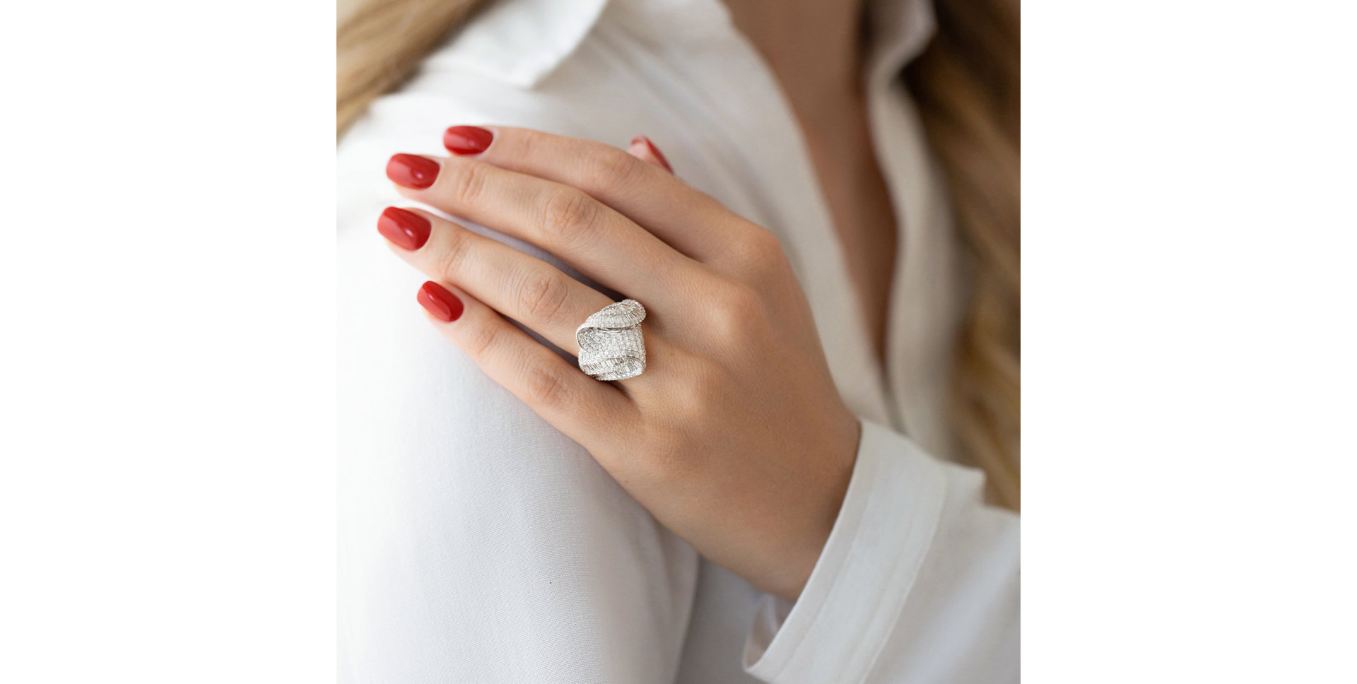 Prsten s diamanty Diamond Alegoria