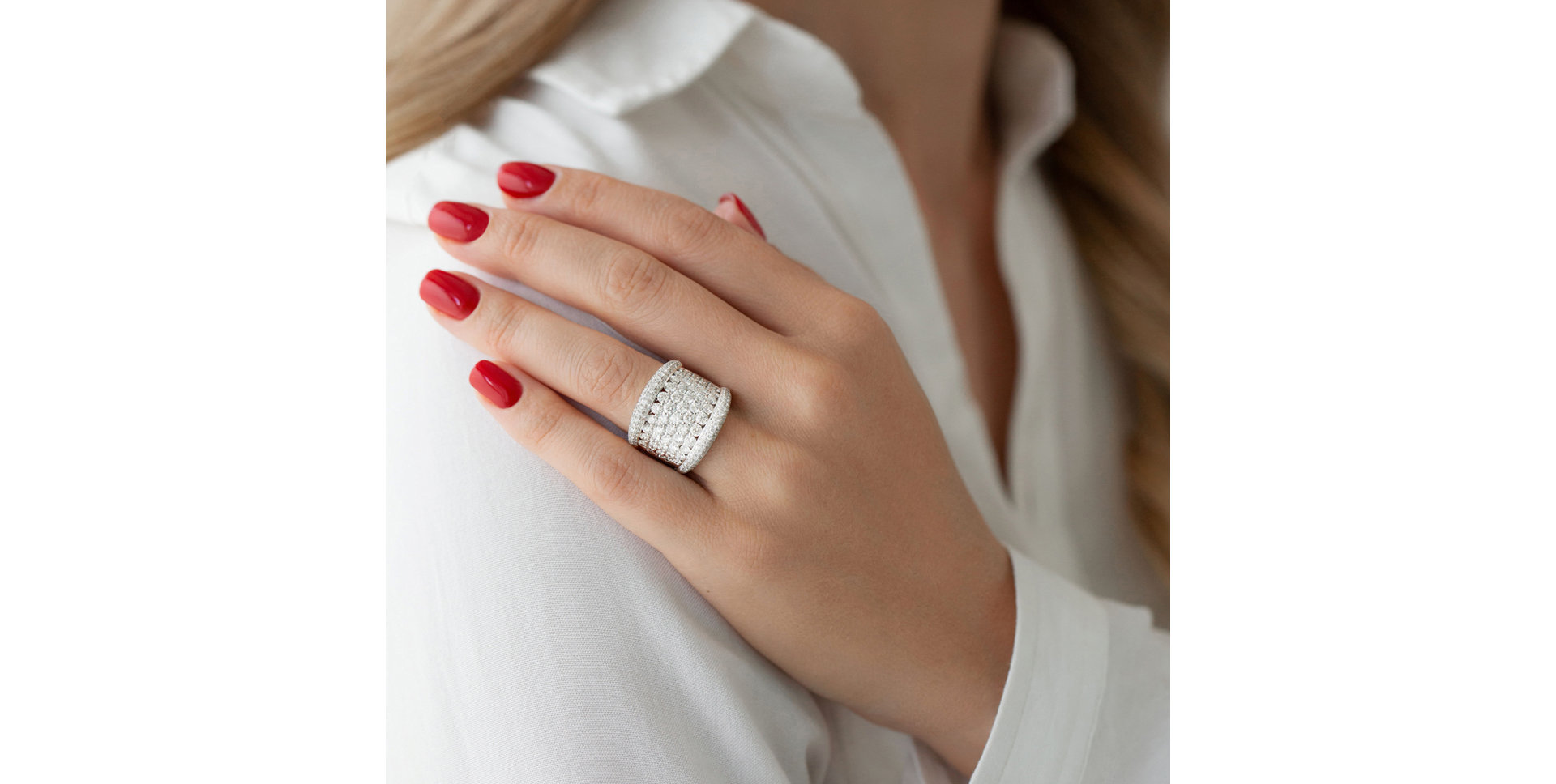 Prsten s diamanty Leah