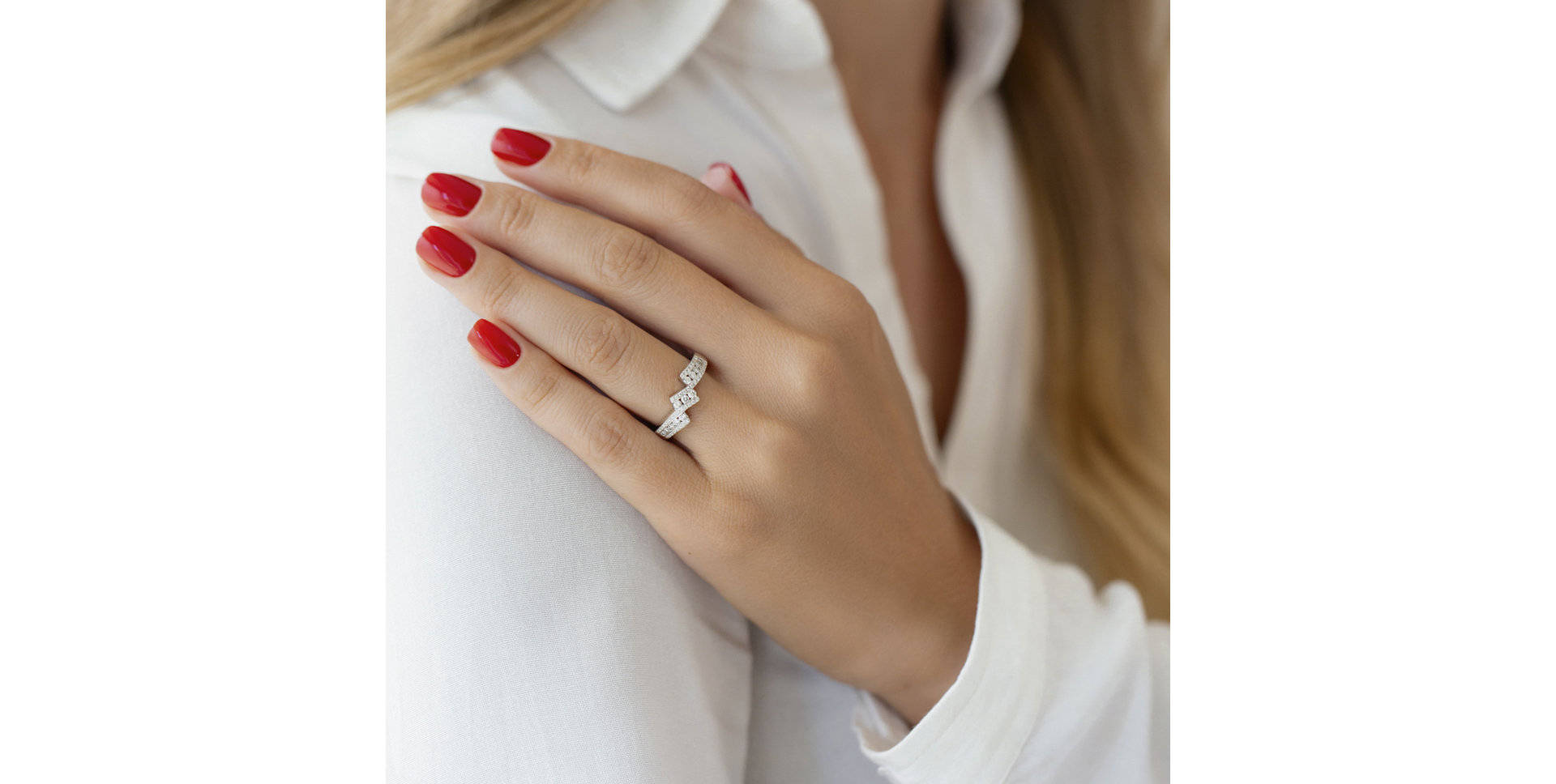 Prsten s diamanty Lovely Connection