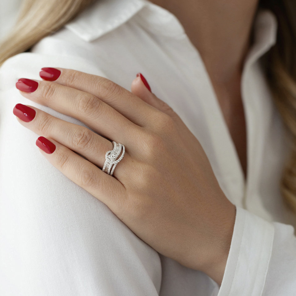 Prsten s diamanty Jacques