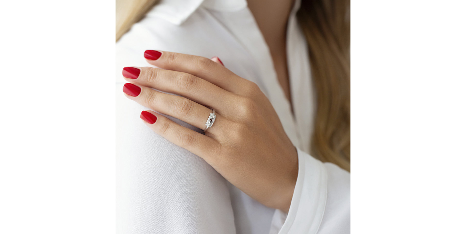 Prsten s diamanty Beatrix