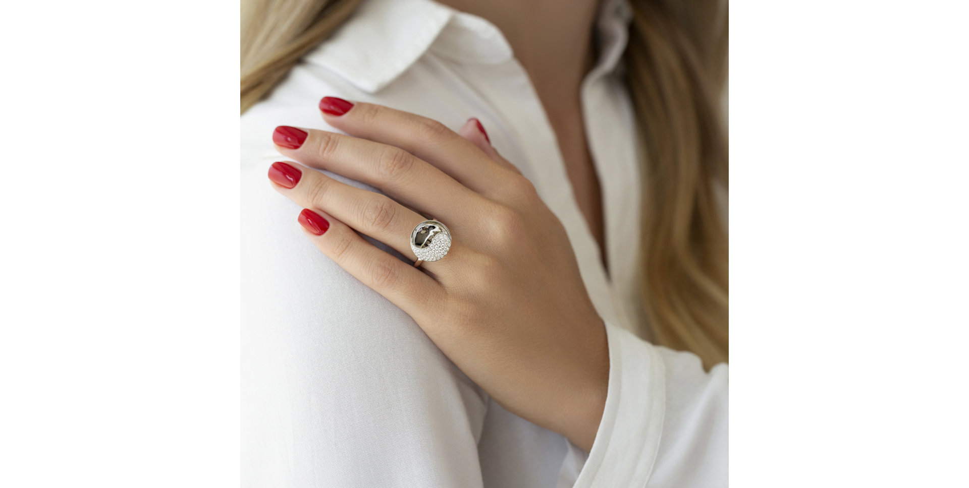 Prsten s diamanty Oriental Magic