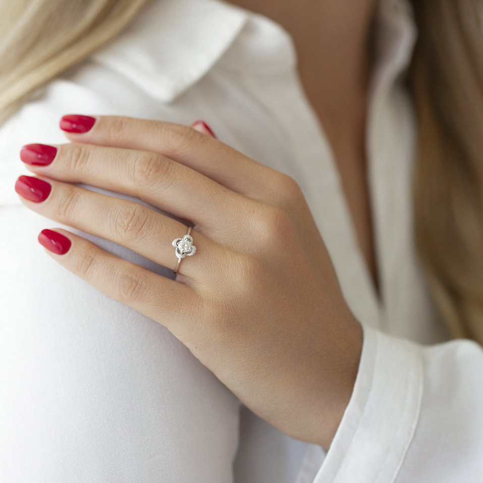 Prsten s diamanty Meadow Harmony