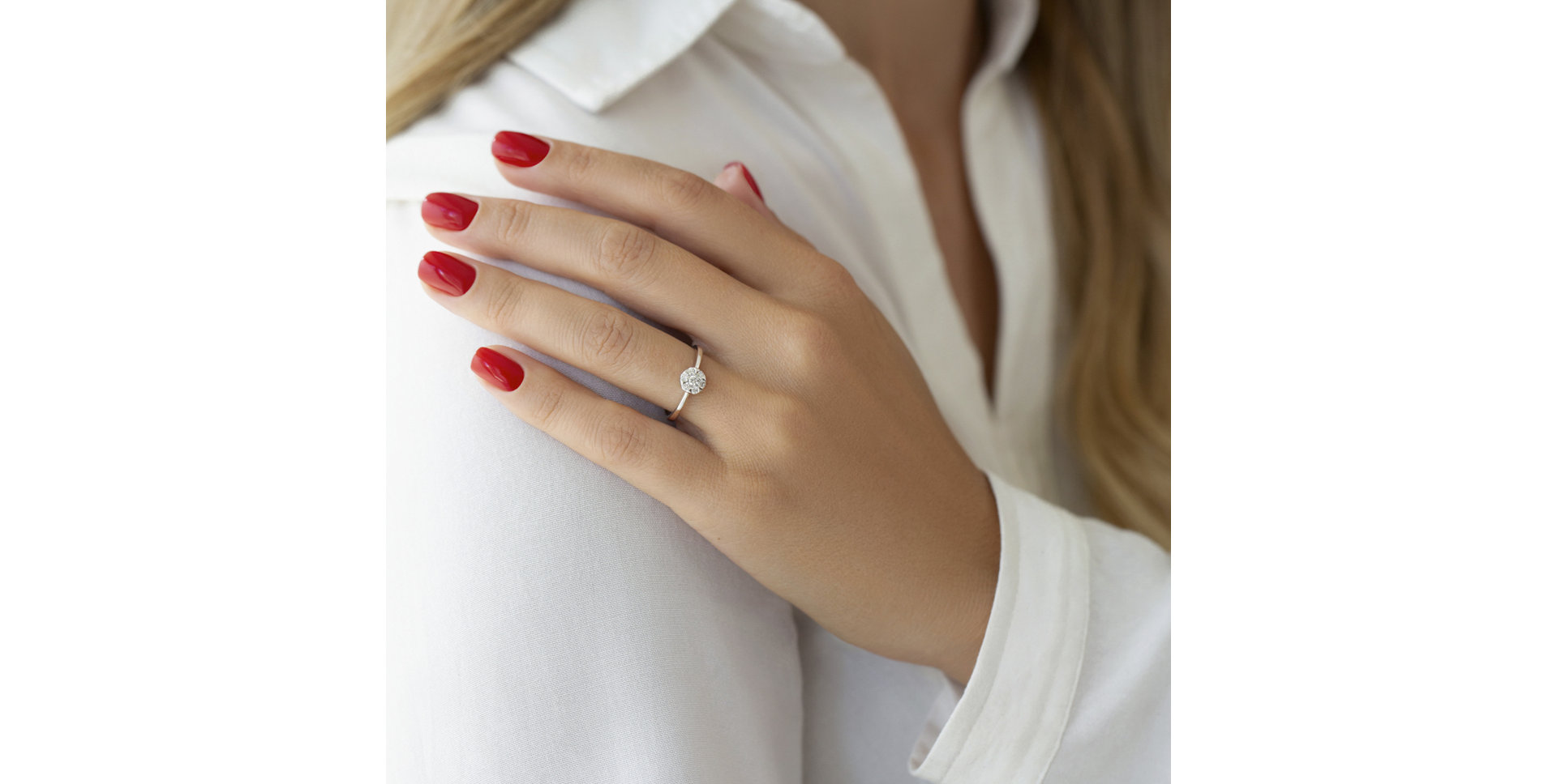 Prsten s diamanty Marcelline