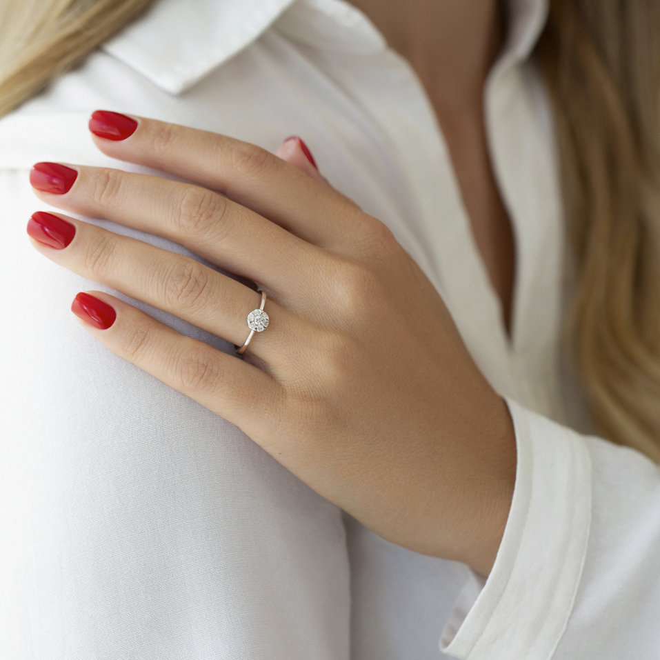 Prsten s diamanty Marcelline