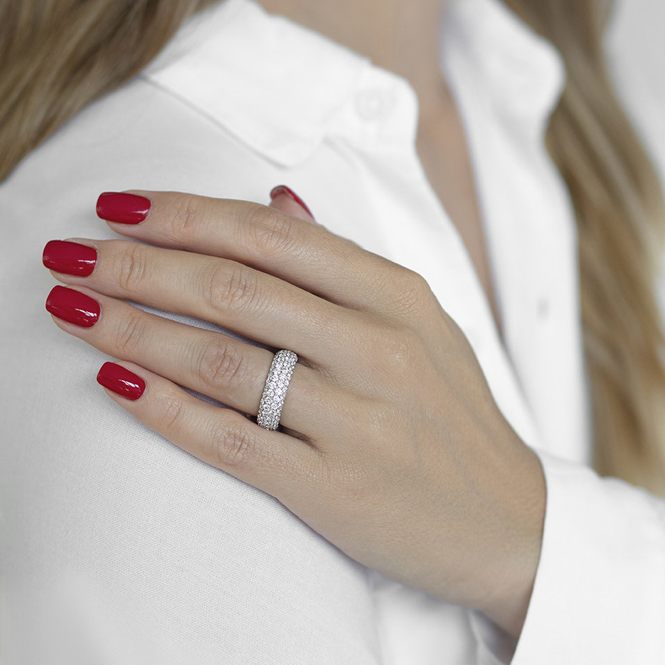 Prsten s diamanty Bénédicte