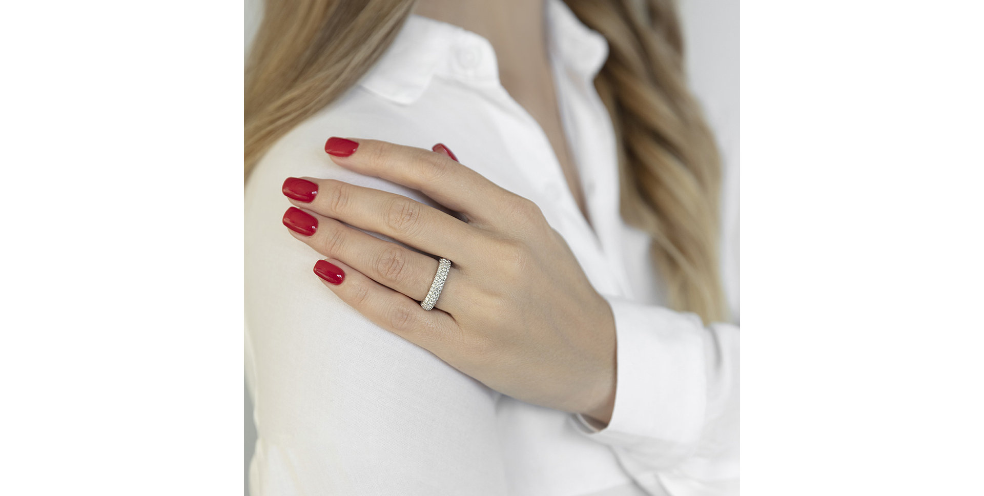 Prsten s diamanty Diamond Infinity