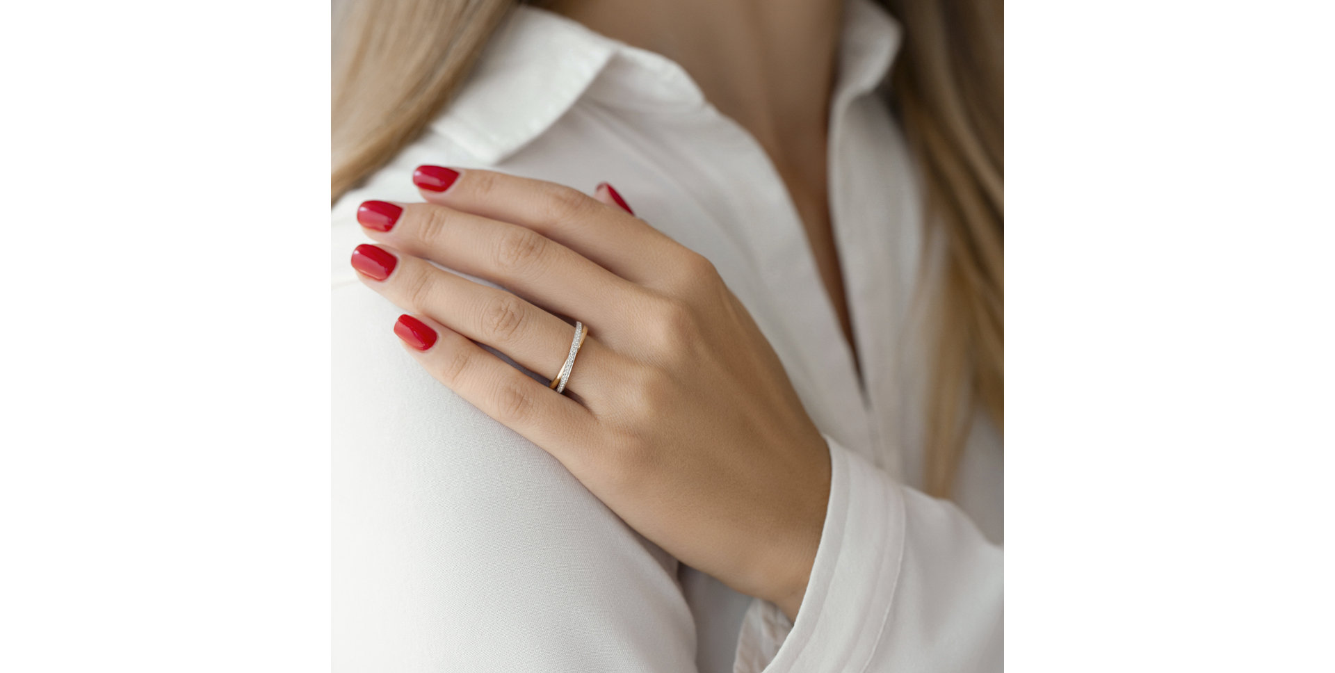 Prsten s diamanty Elune