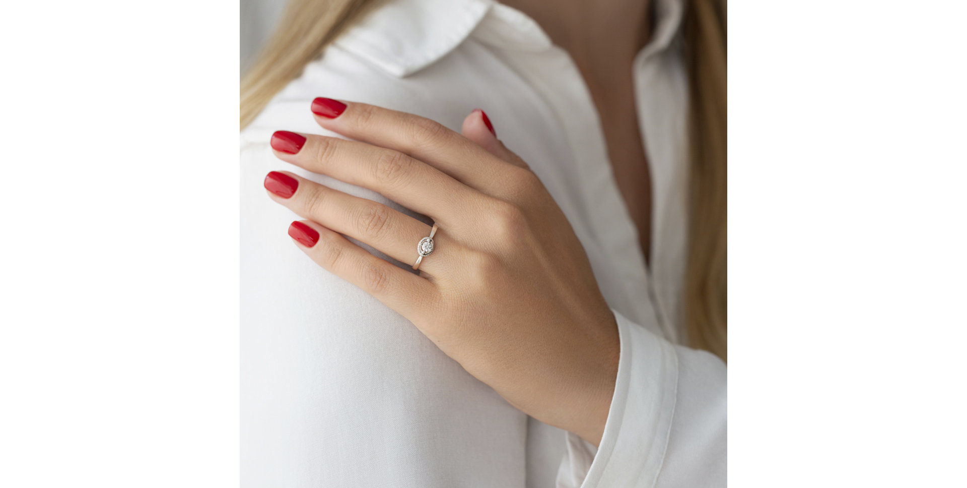 Prsten s diamanty Gorgeous Galaxy