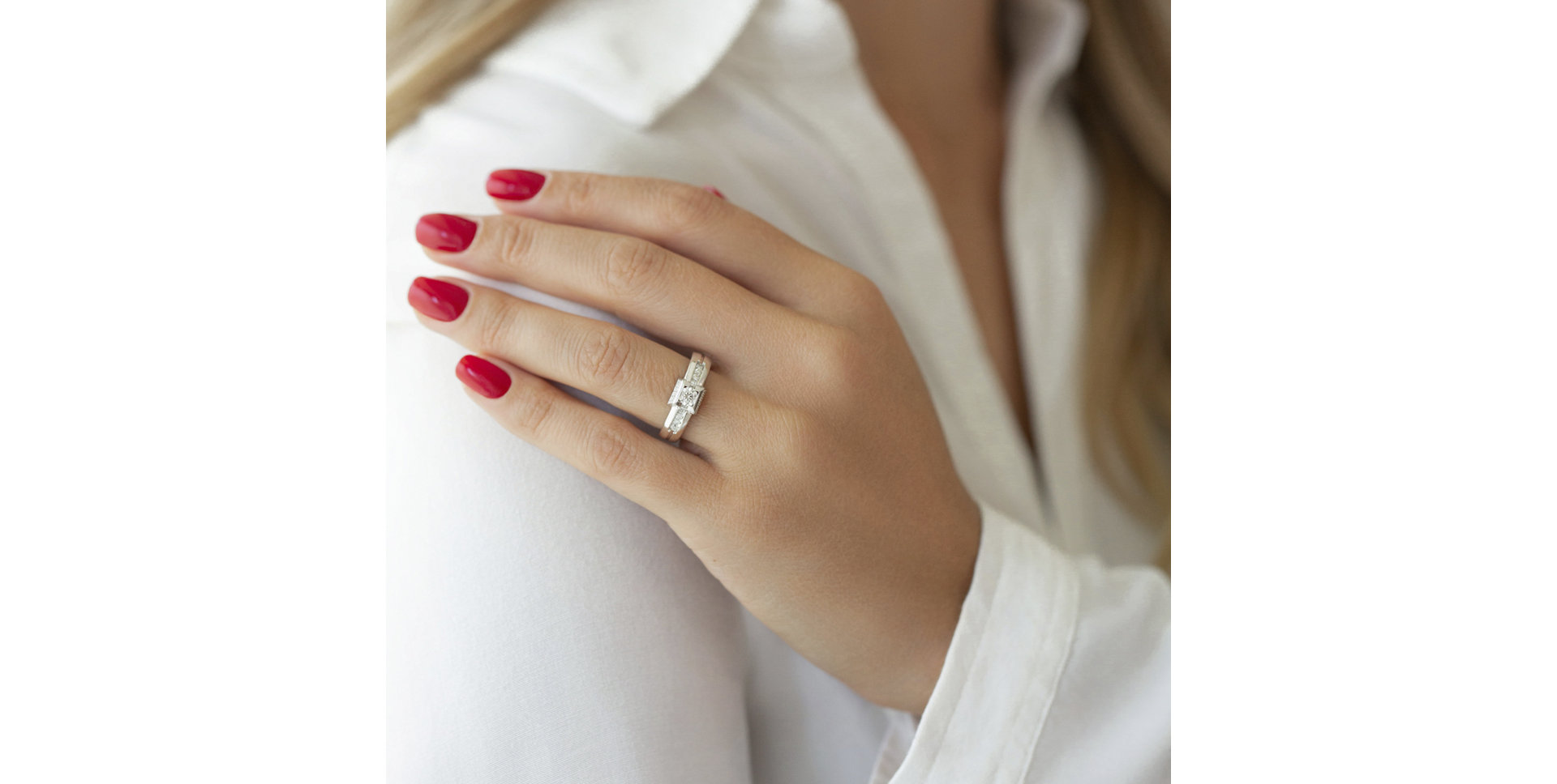 Prsten s diamanty Mariza