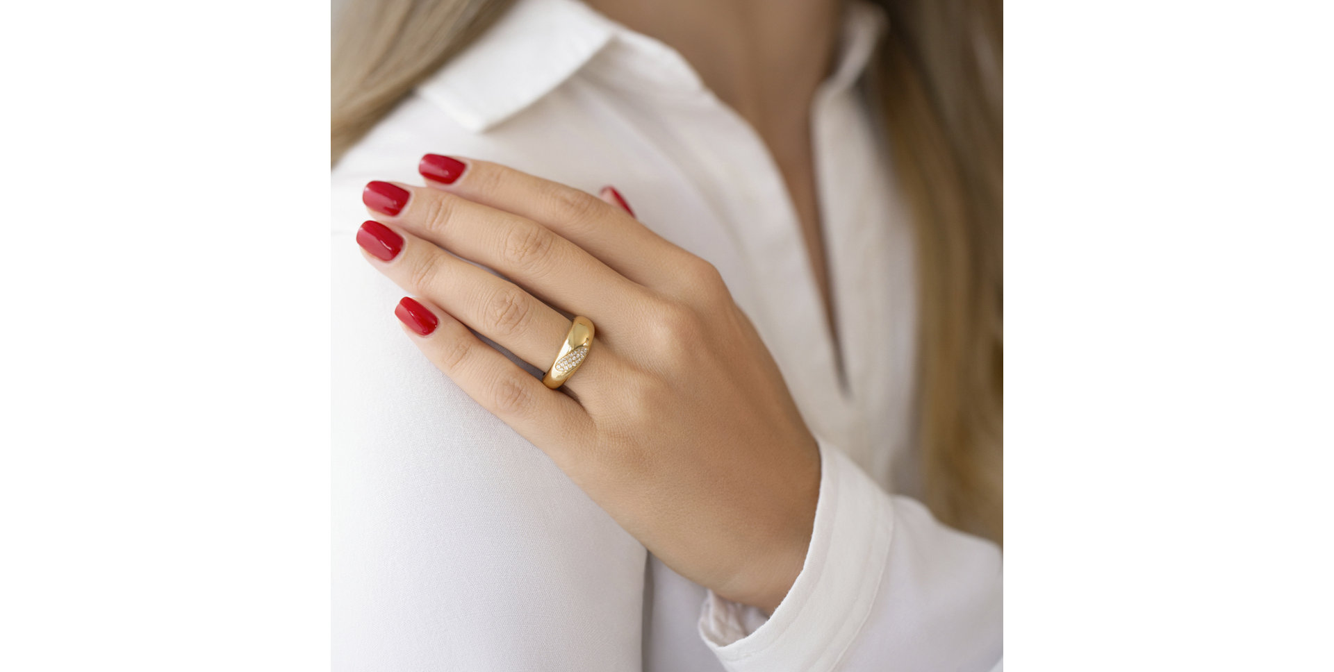 Prsten s diamanty Eulalie