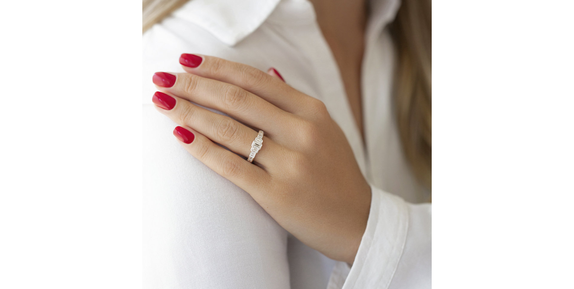 Prsten s diamanty Anita