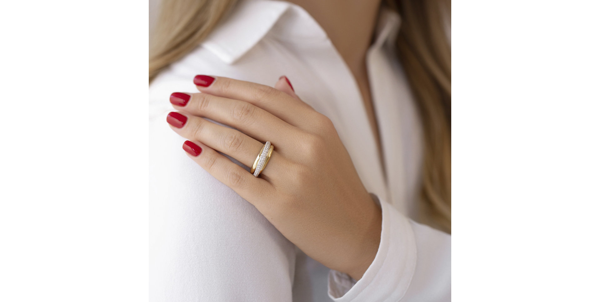 Prsten s diamanty Ring of The Ring