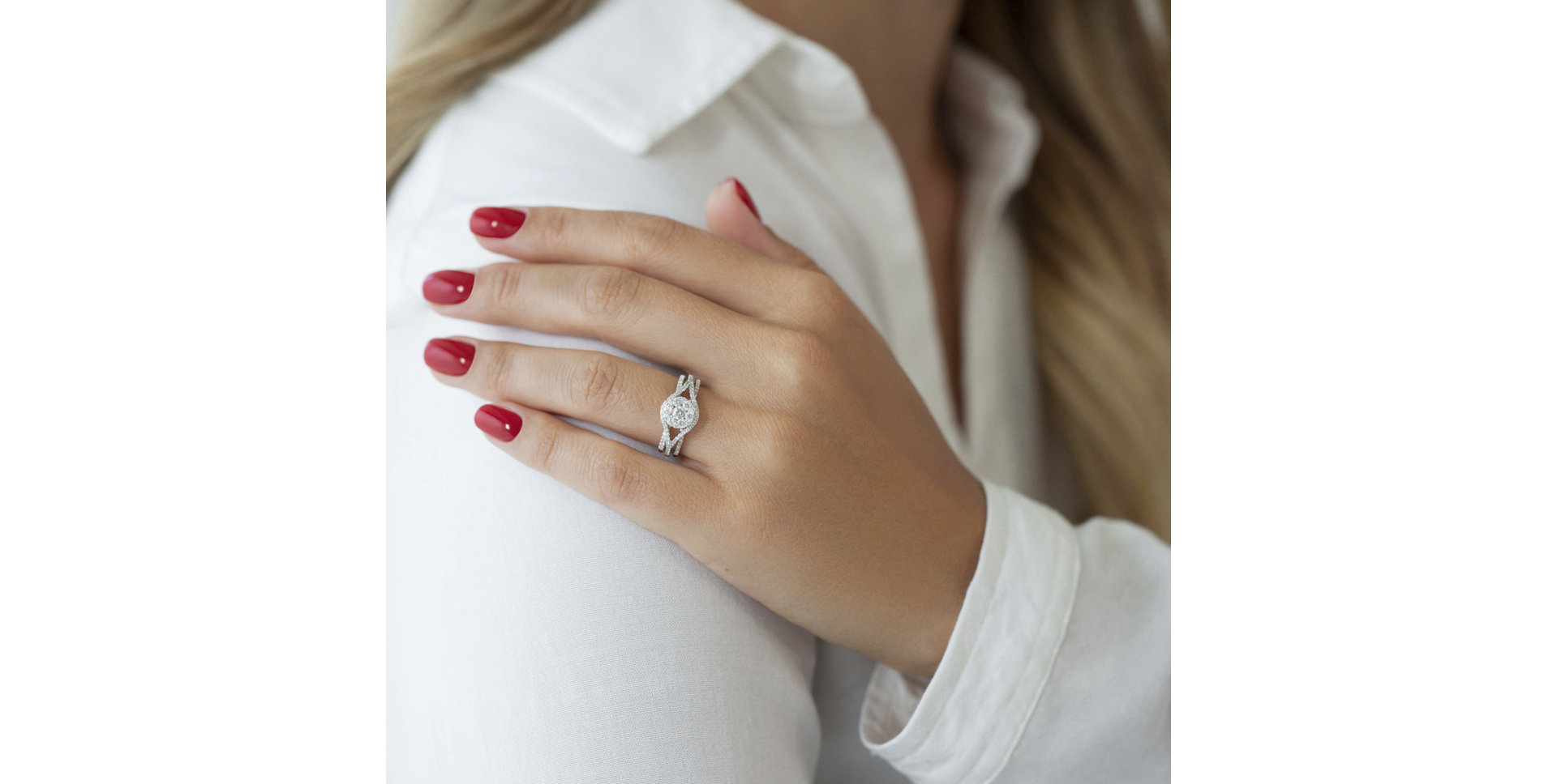 Prsten s diamanty Catherine