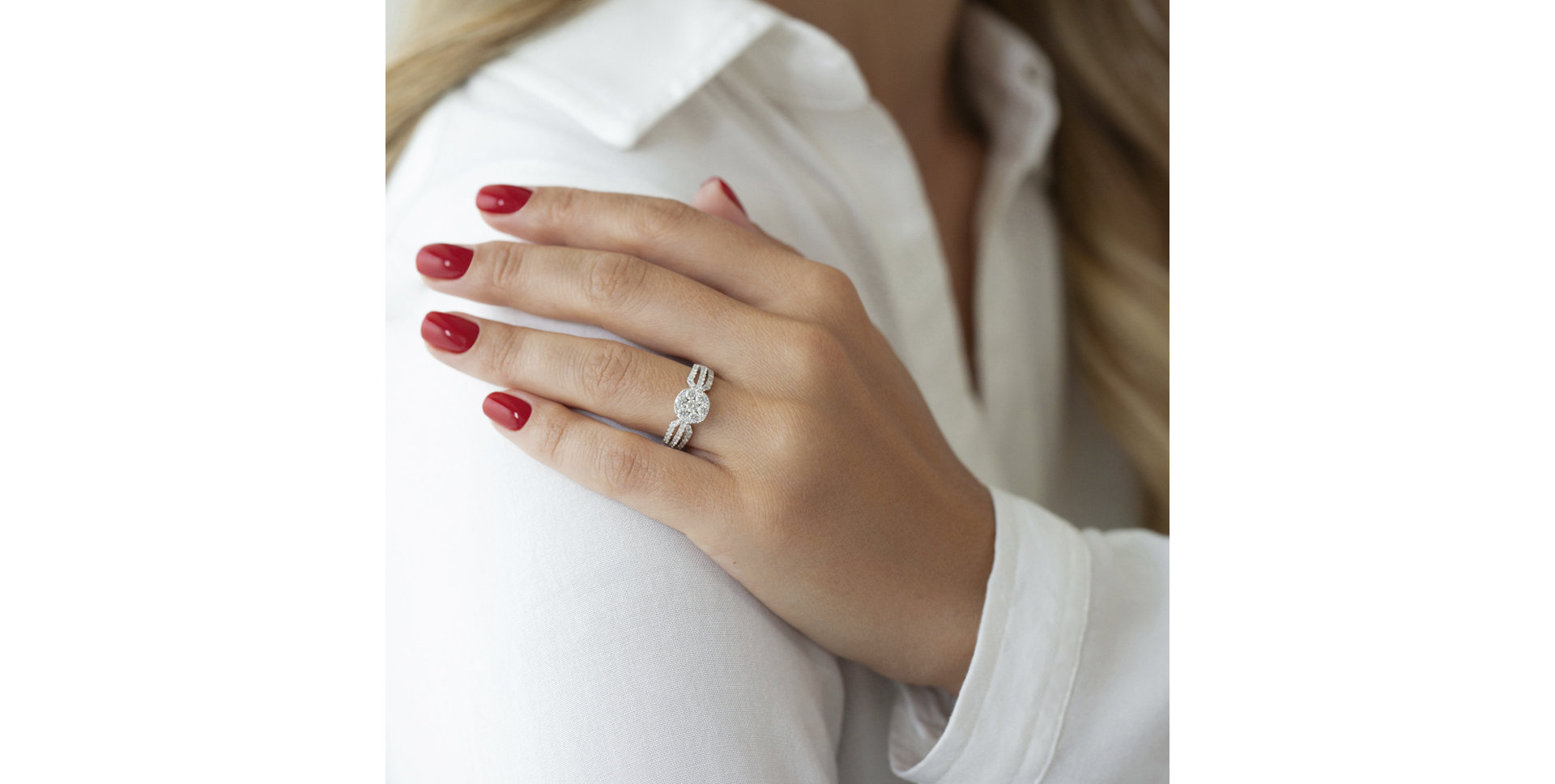 Prsten s diamanty Theresa