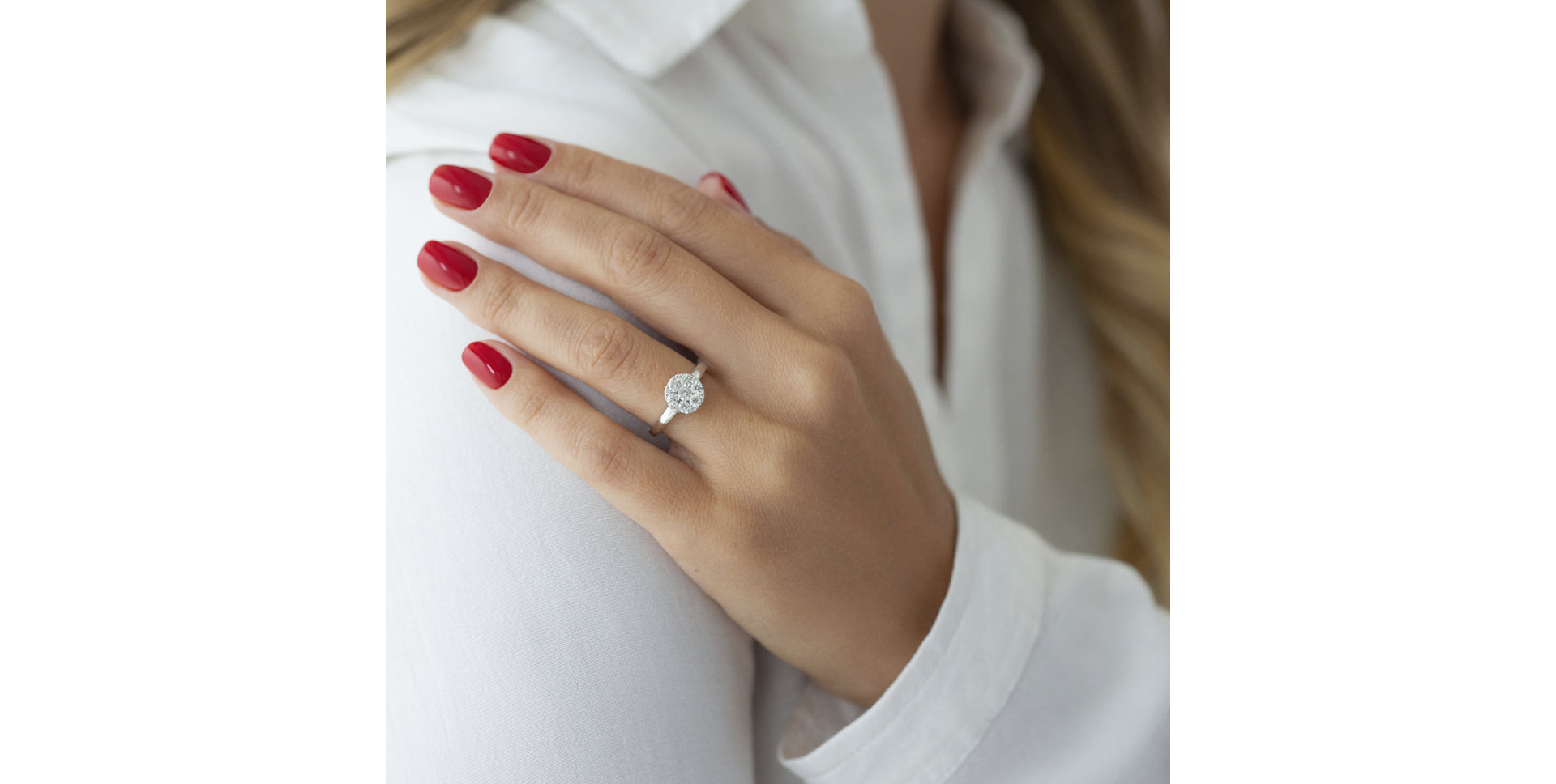 Prsten s diamanty Véra