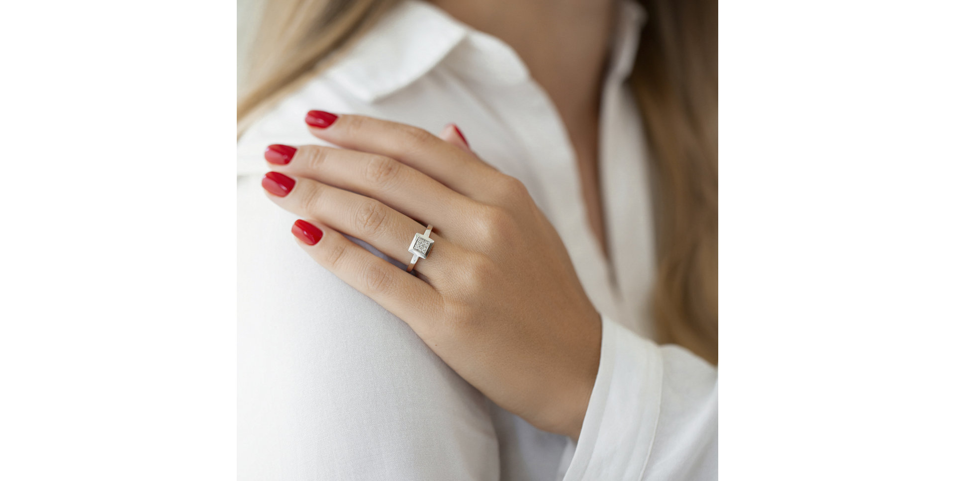 Prsten s diamanty Mélissa