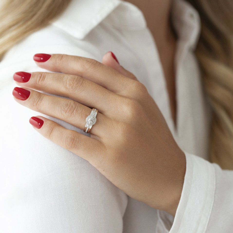 Prsten s diamanty Cody