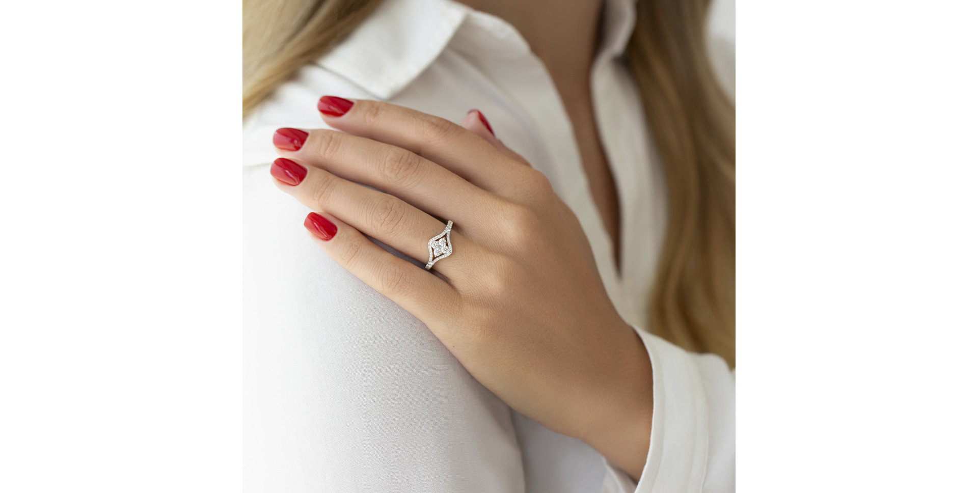 Prsten s diamanty Anthony