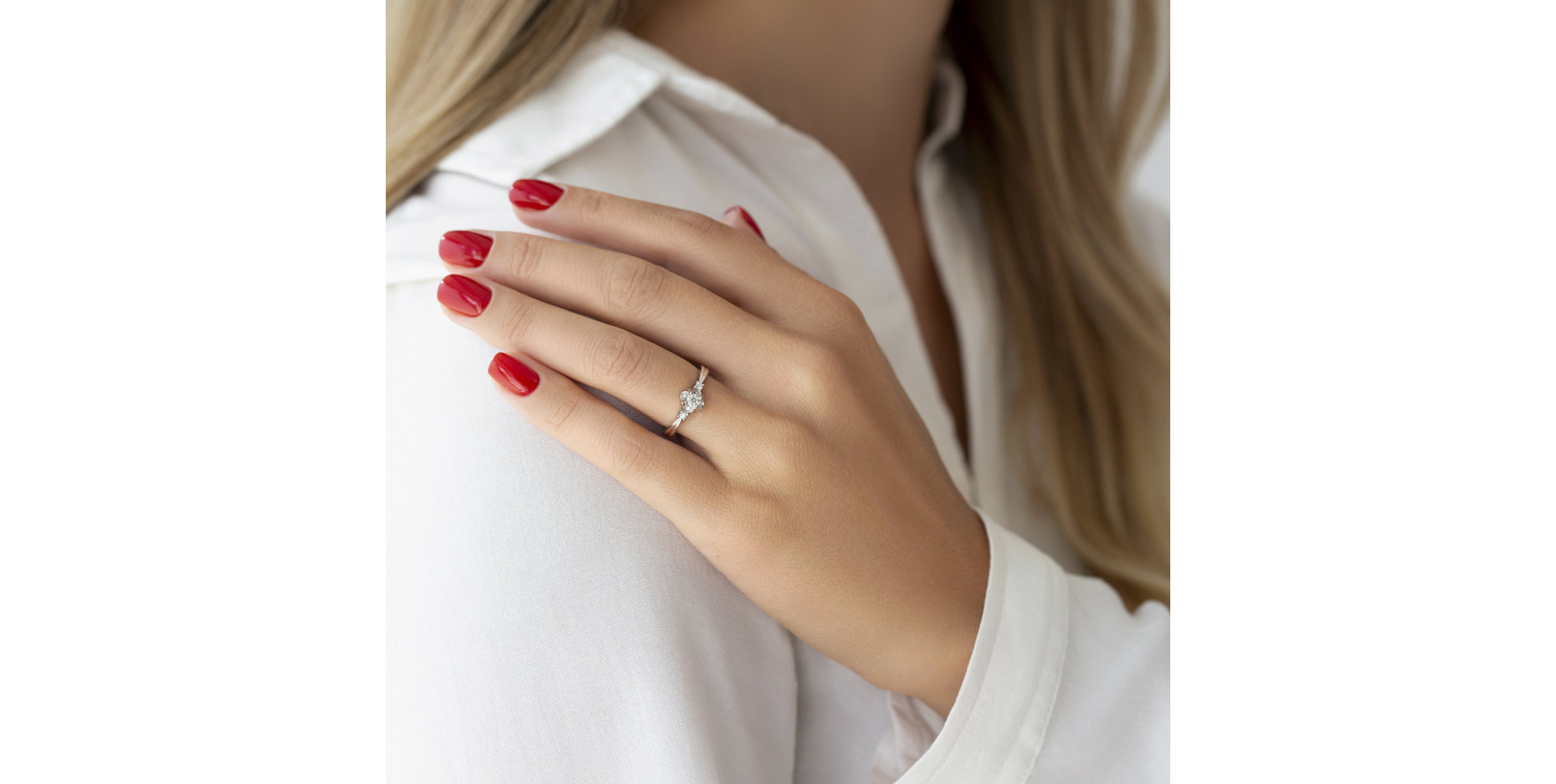 Prsten s diamanty Léger