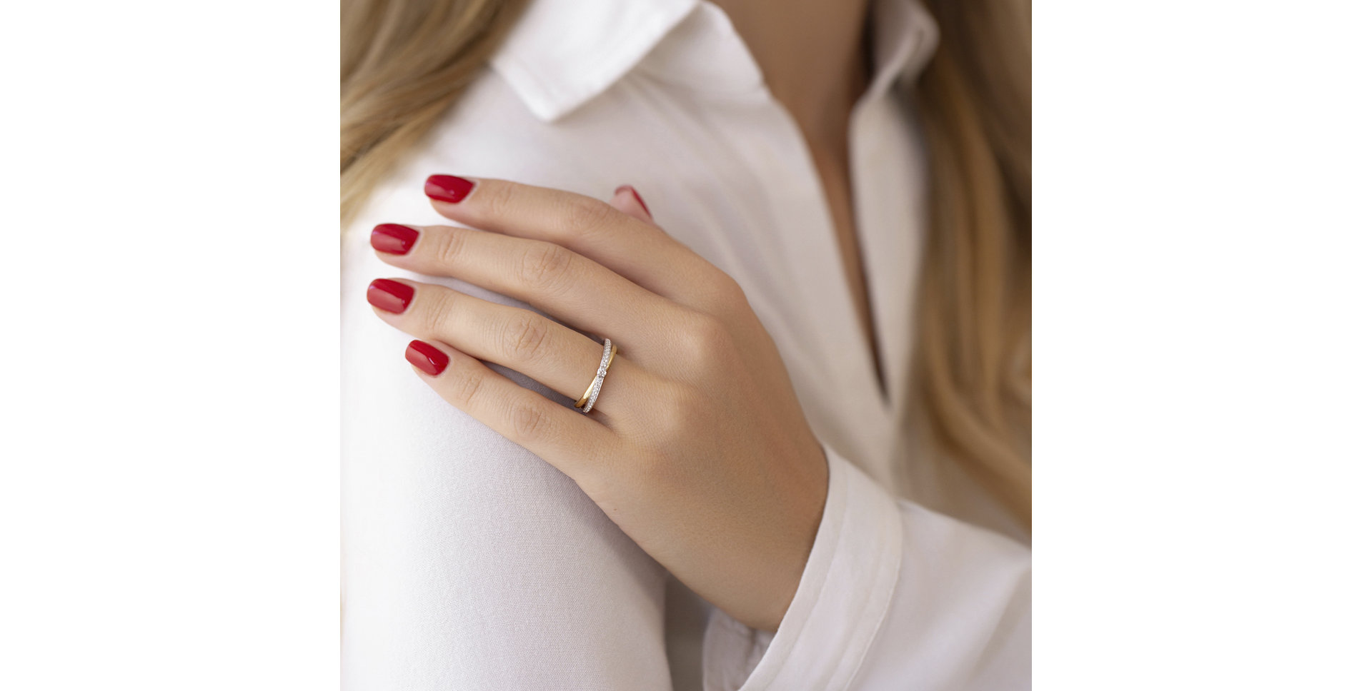 Prsten s diamanty Amedé