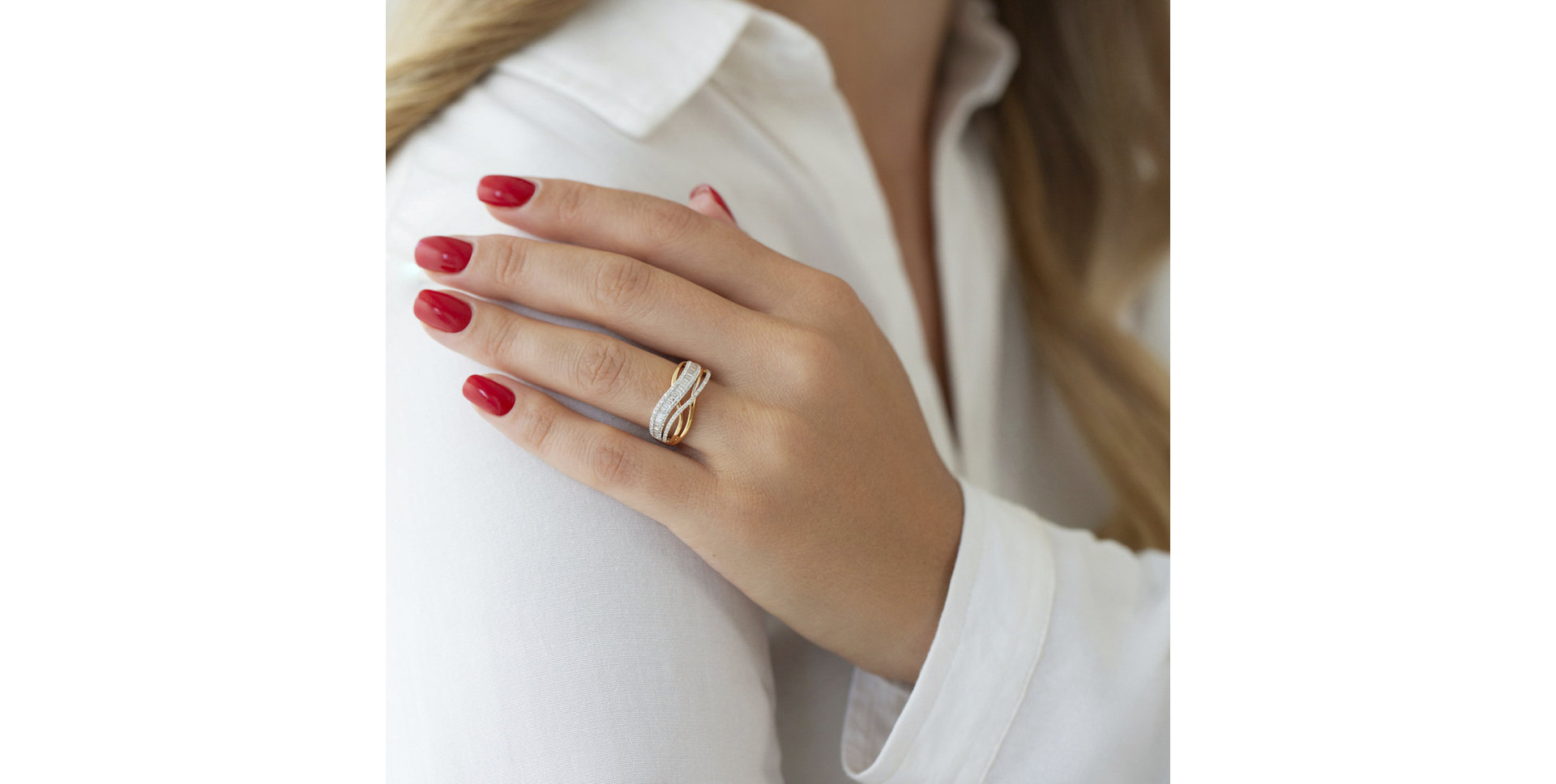 Prsten s diamanty Benjamin