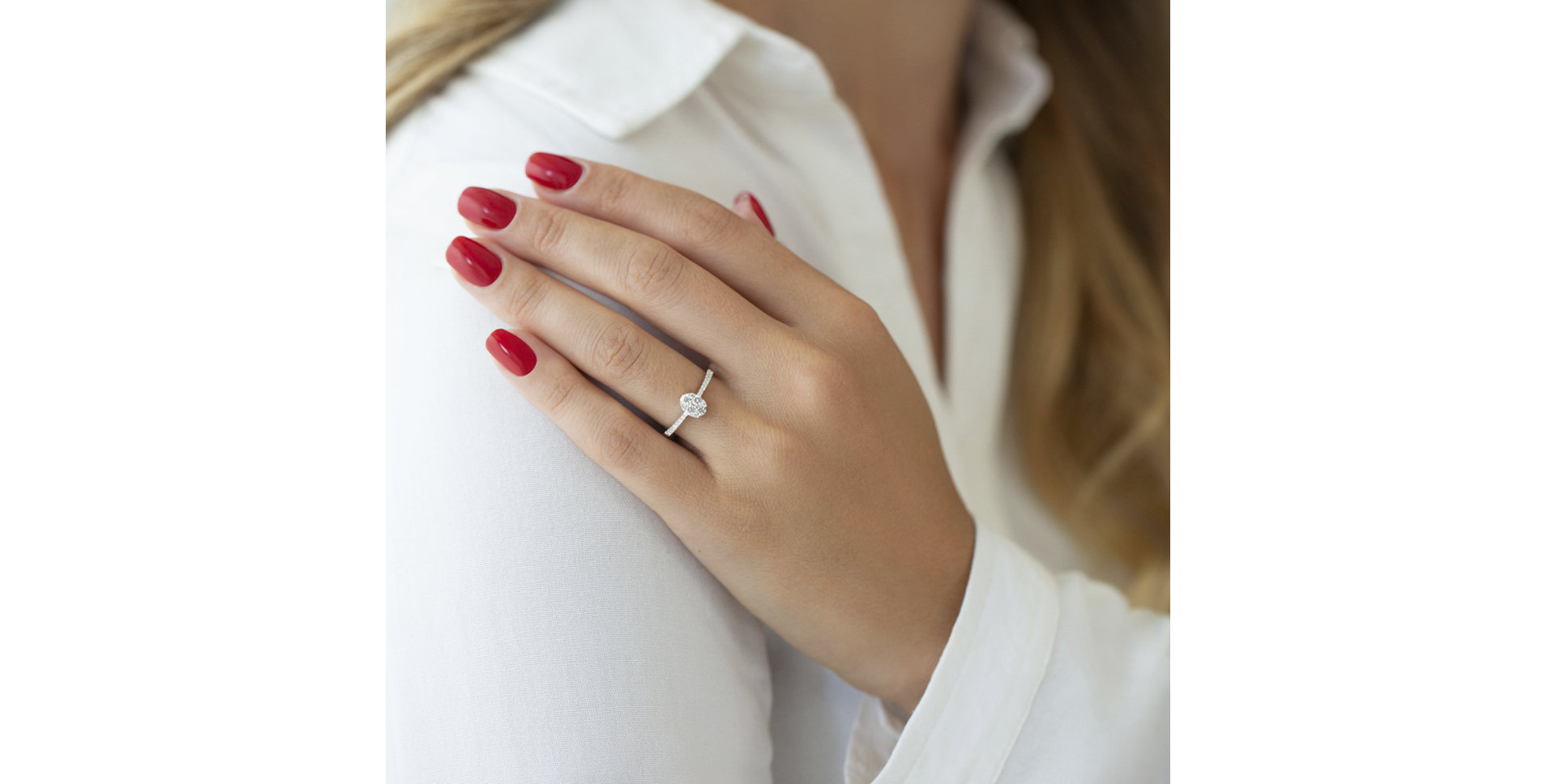 Prsten s diamanty Daphne