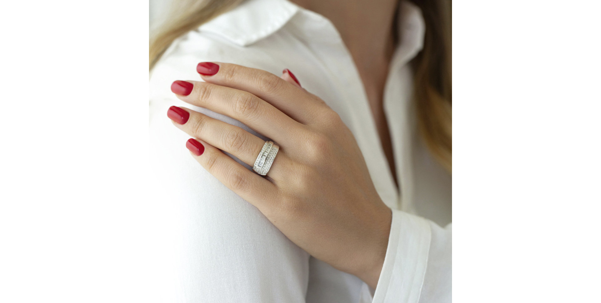 Prsten s diamanty Virgile