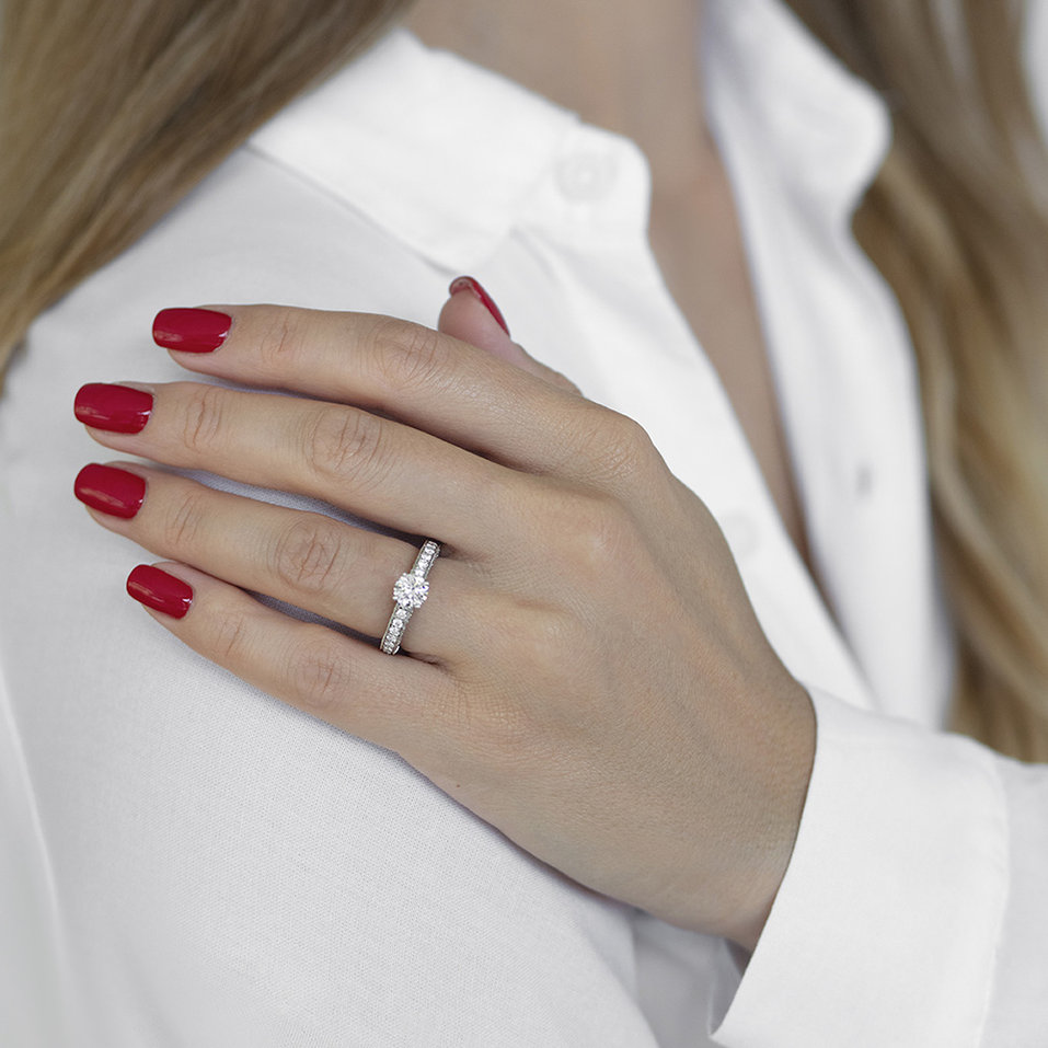 Prsten s diamanty Mercy