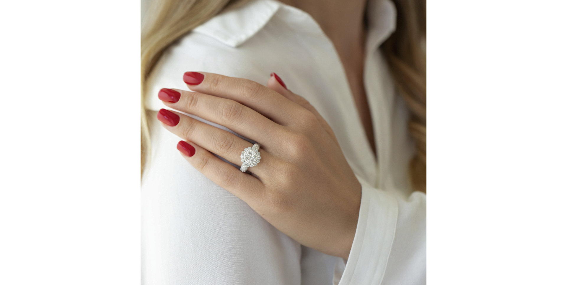 Prsten s diamanty Etta