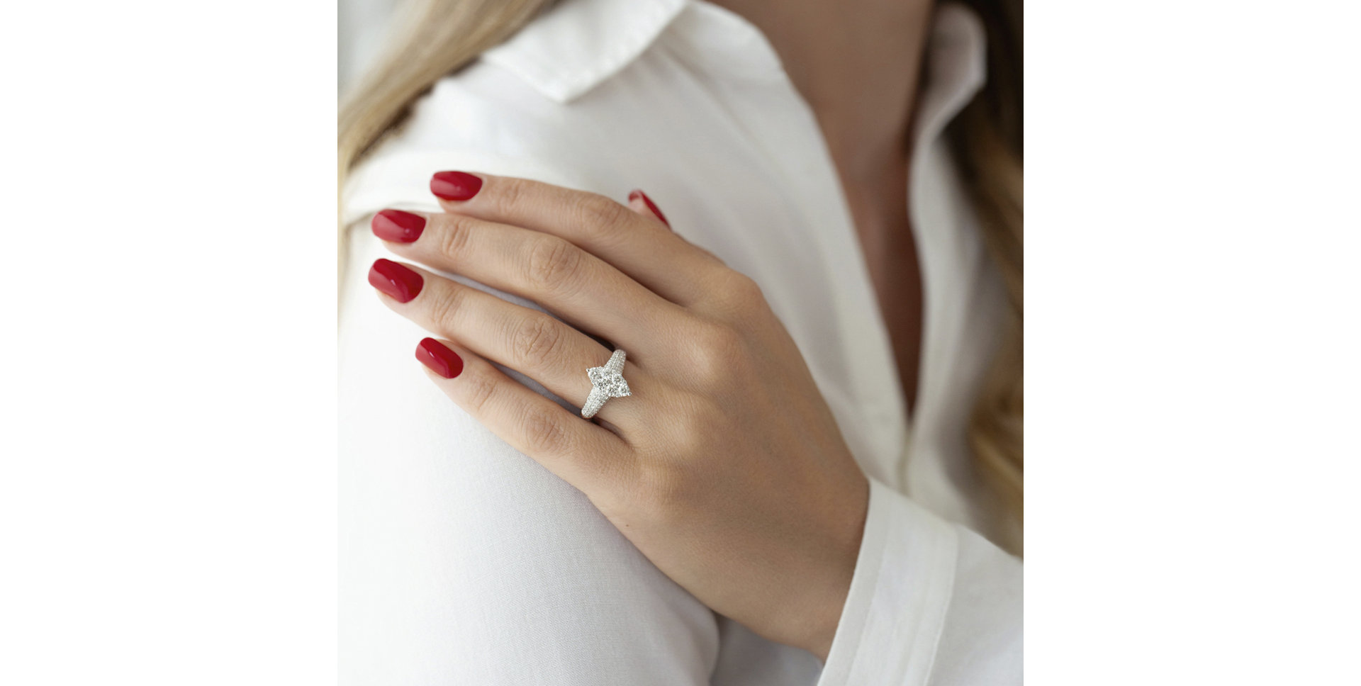 Prsten s diamanty Baudoin