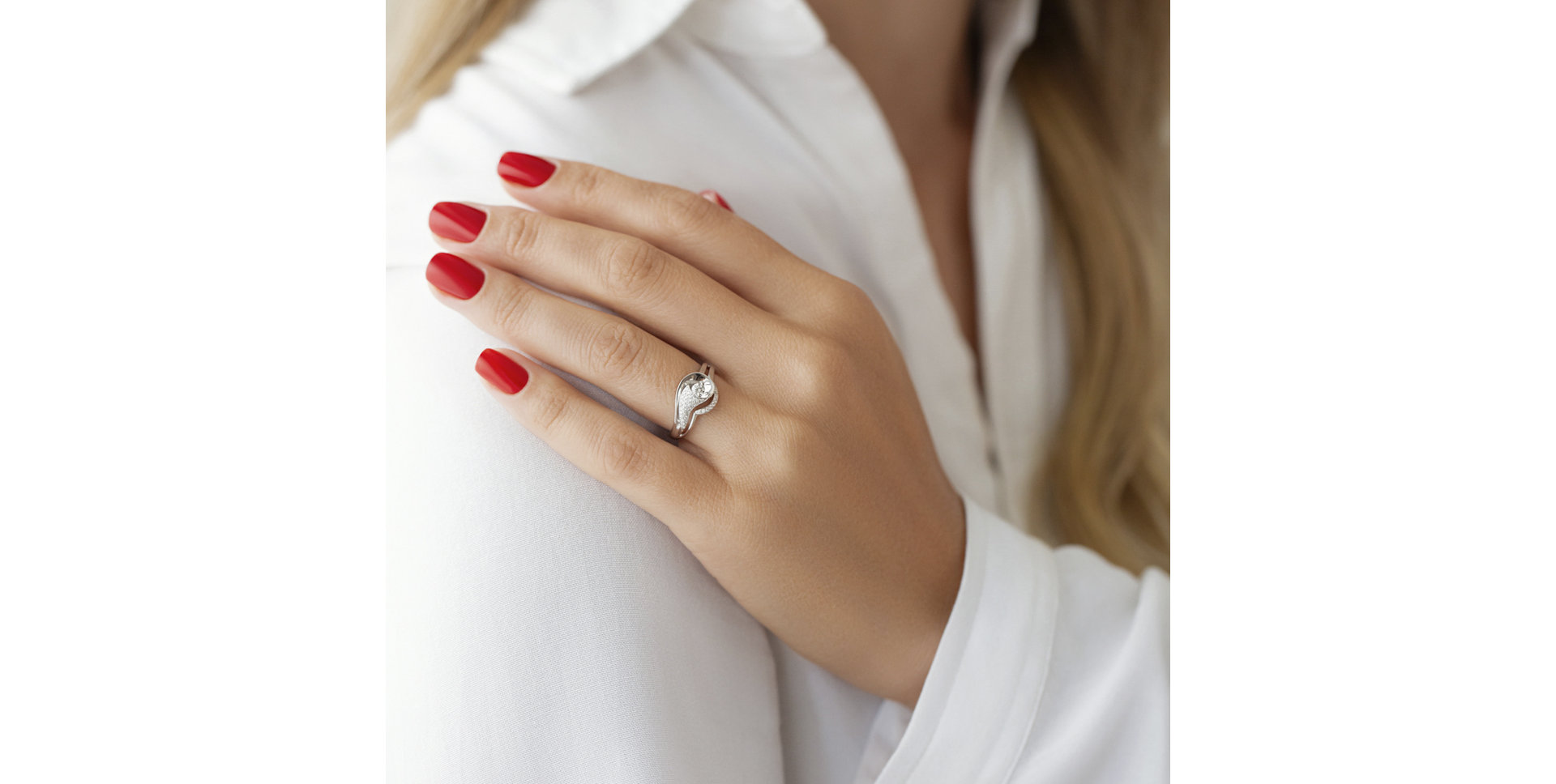 Prsten s diamanty Elodie