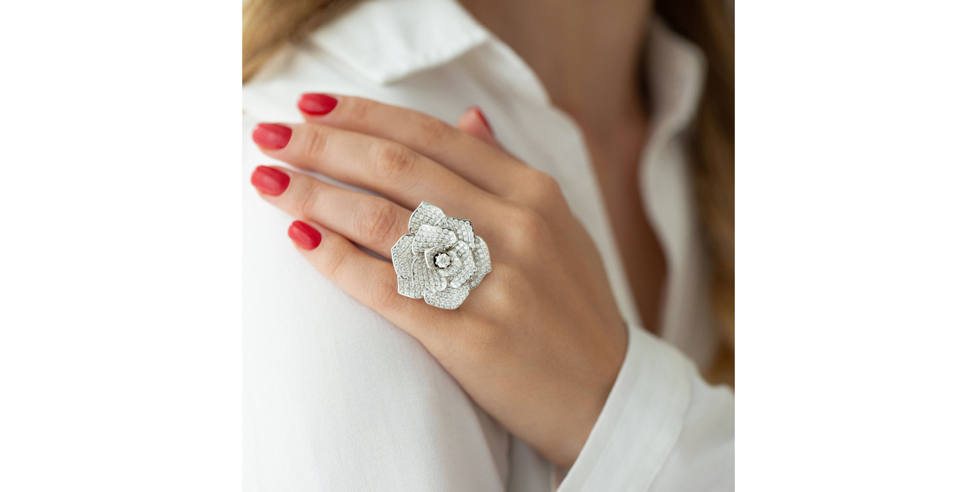 Prsten s diamanty Midnight Witchery