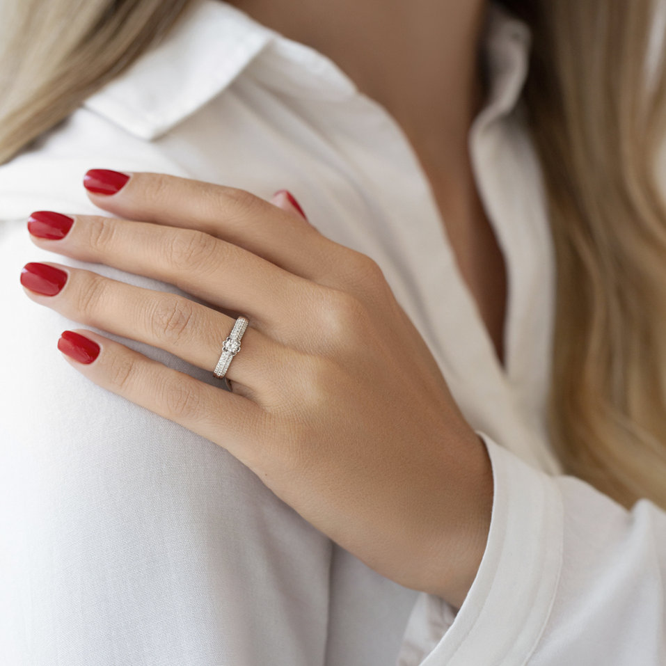 Prsten s diamanty Guardian of Love