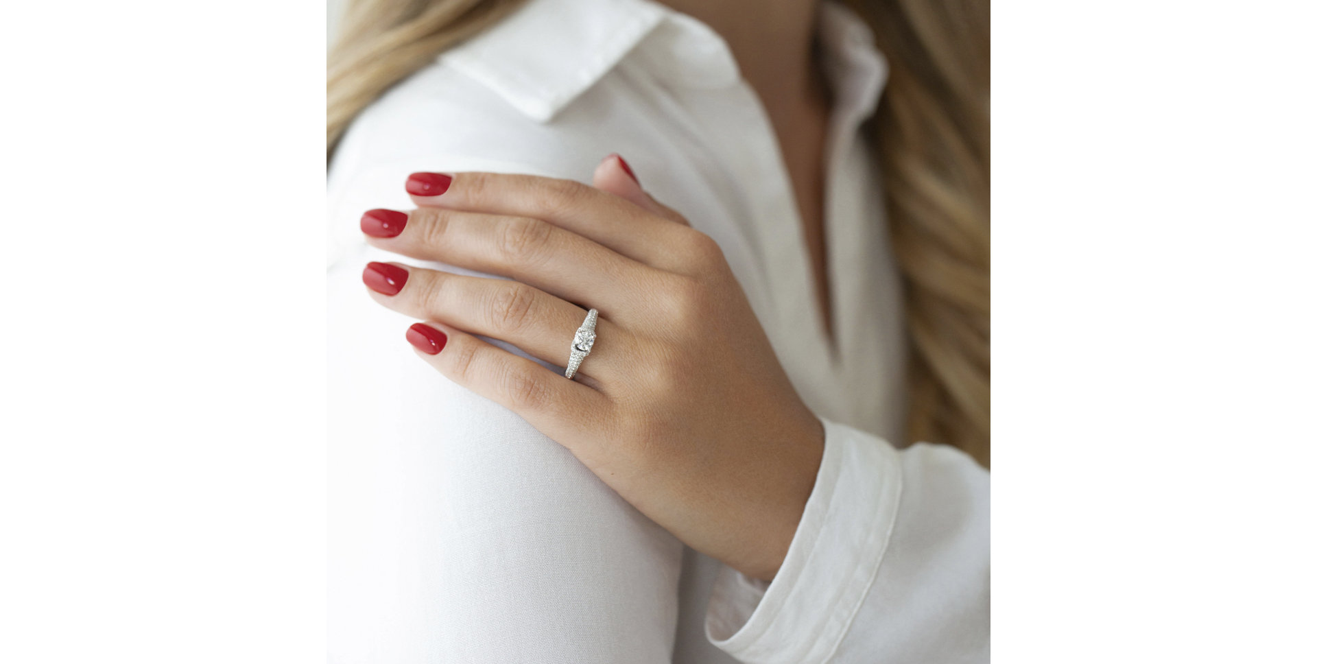 Prsten s diamanty Aurora