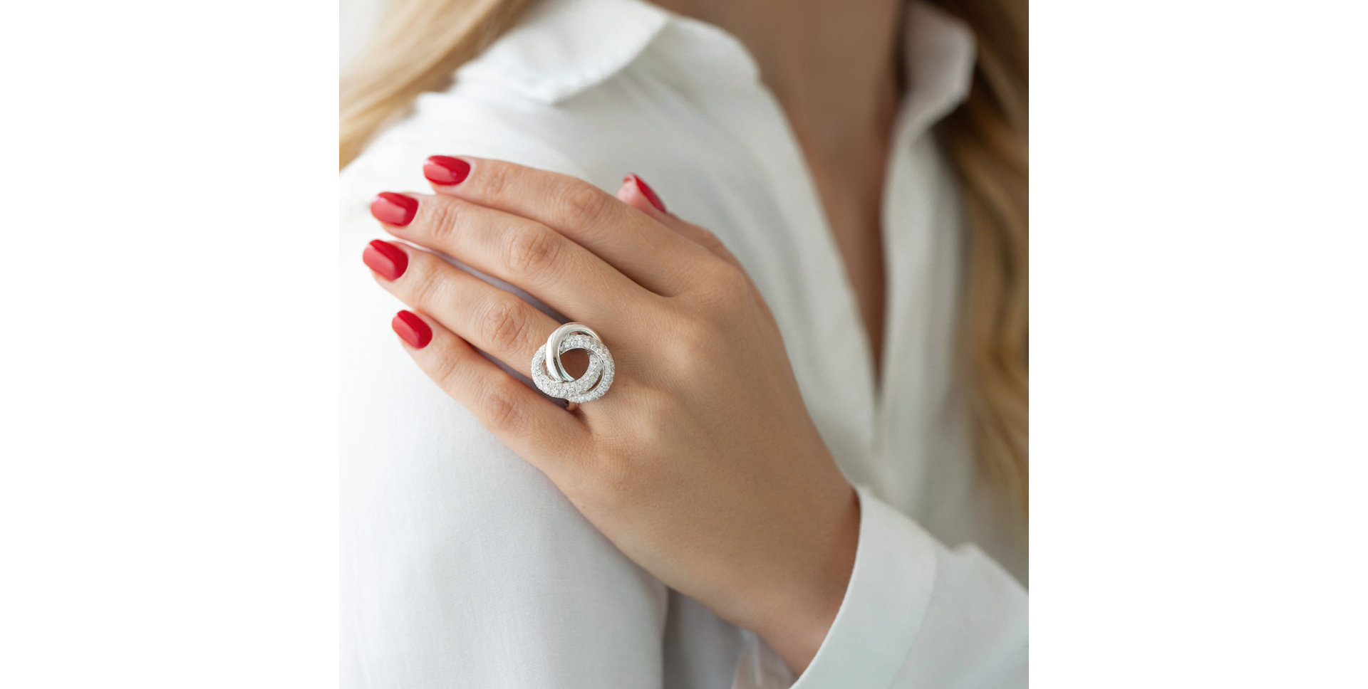 Prsten s diamanty Bea