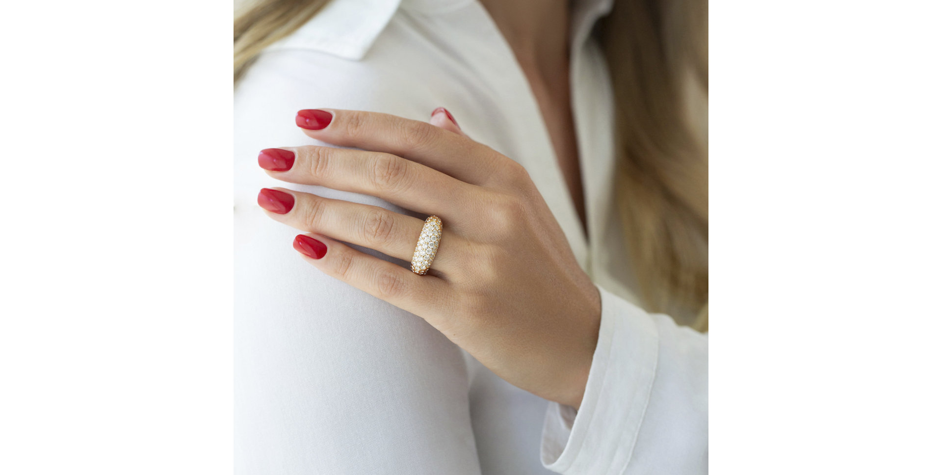 Prsten s diamanty Glamour Stars