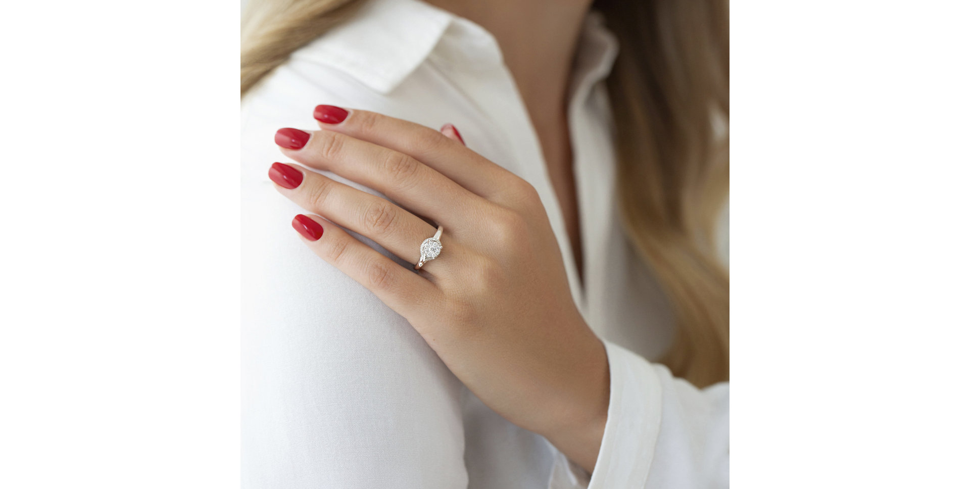 Prsten s diamanty Landonne