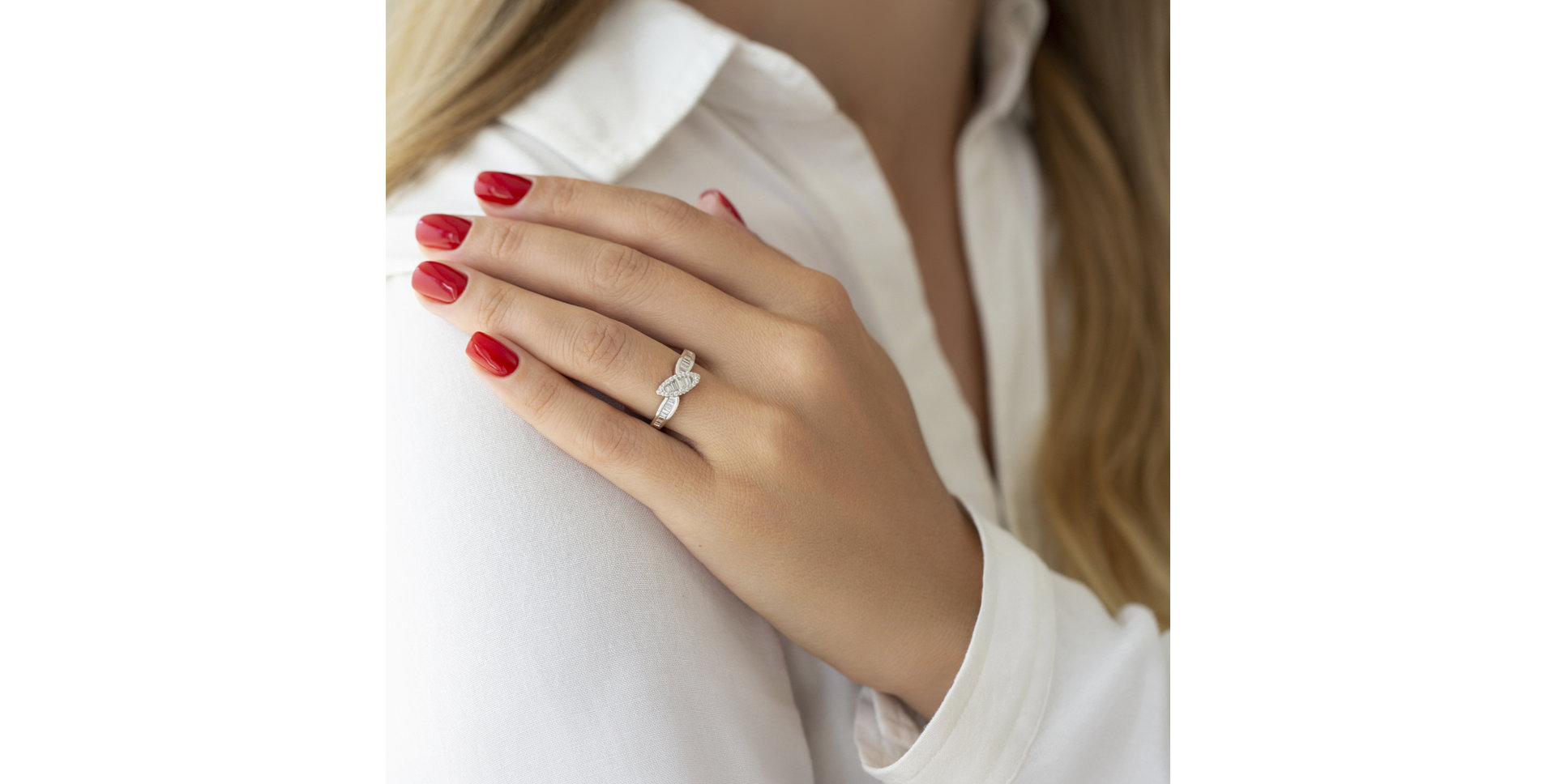 Prsten s diamanty Belinda