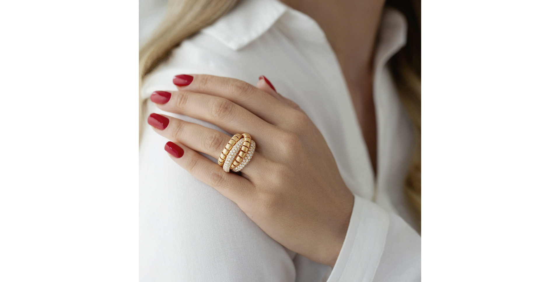 Prsten s diamanty Sky Symphony