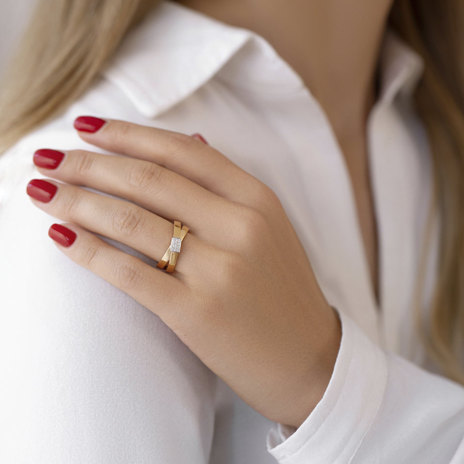 Prsten s diamanty Innocent Life