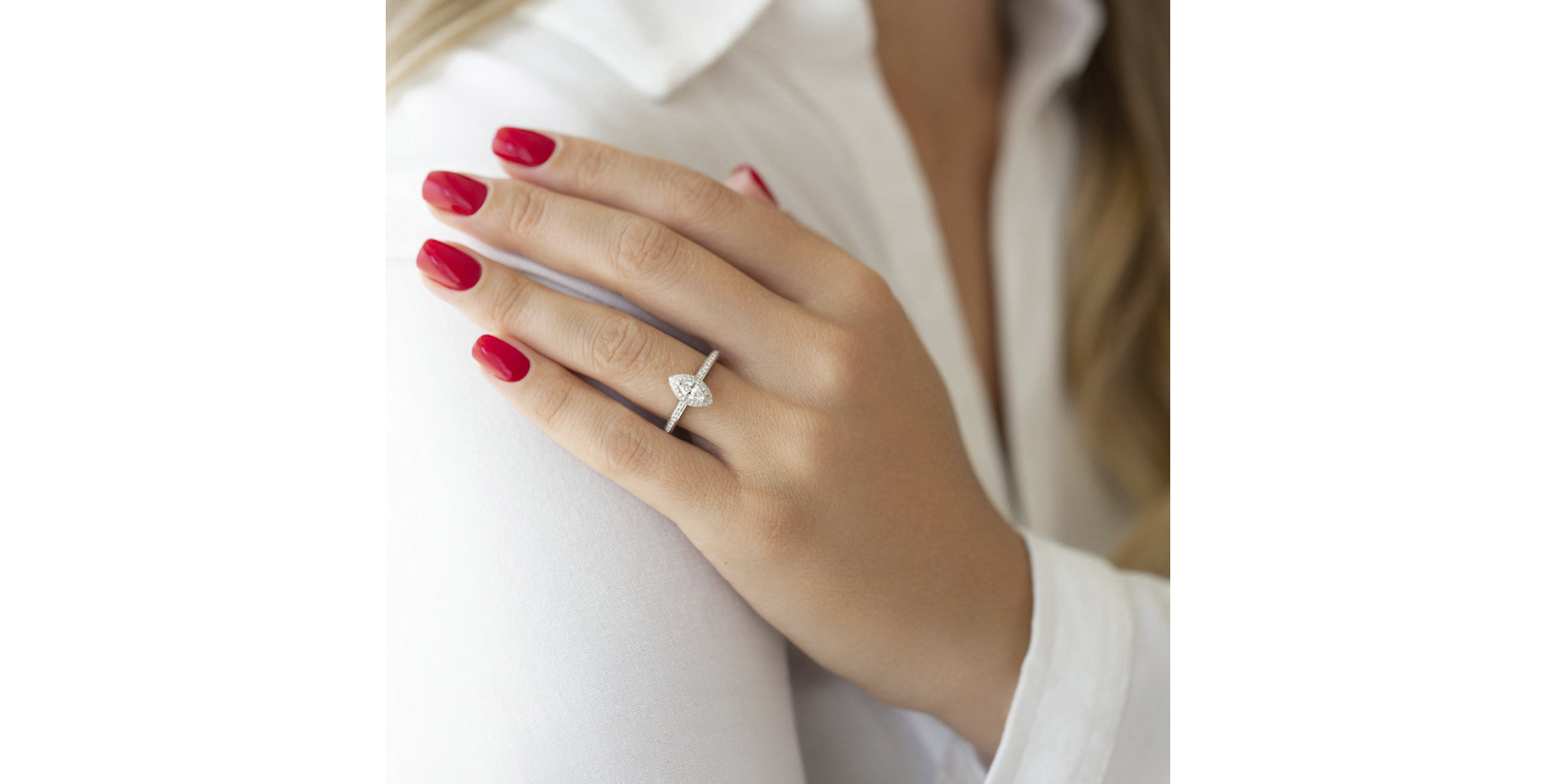 Prsten s diamanty Delphia