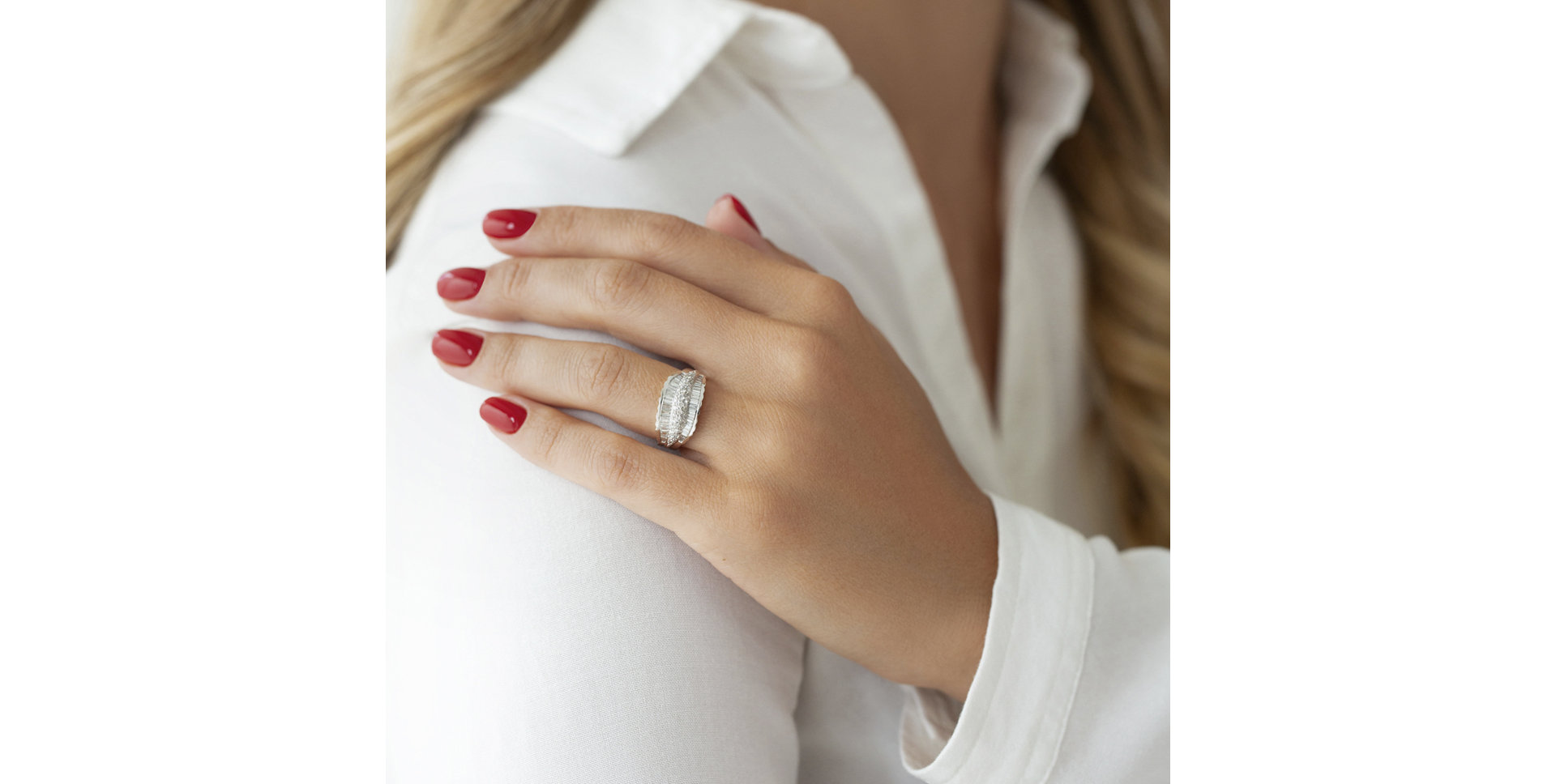 Prsten s diamanty Angela