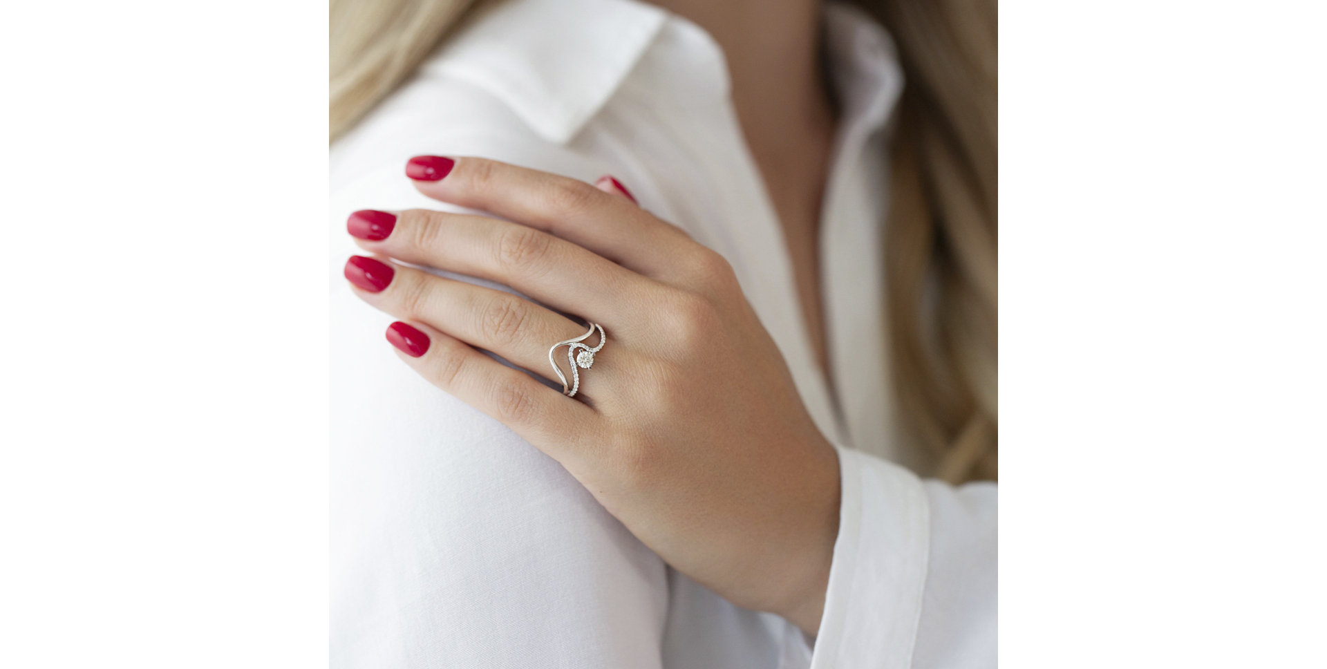 Prsten s diamanty Brilliant Snake