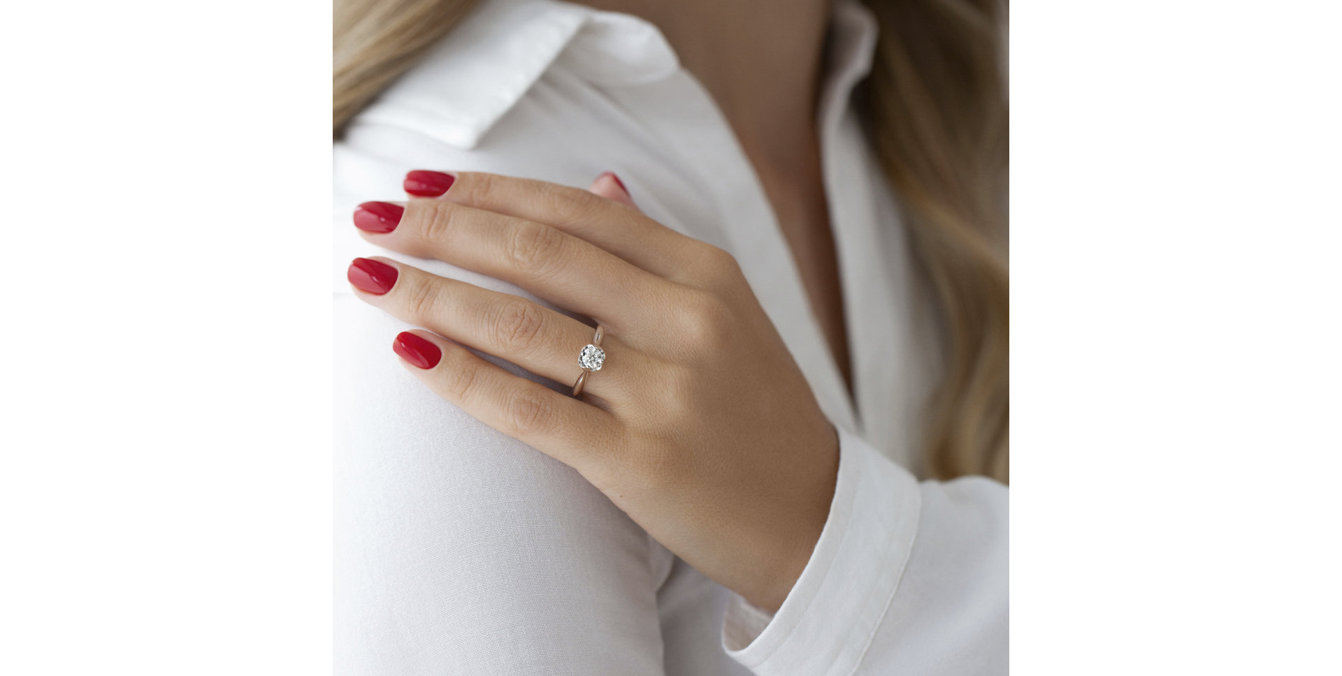 Prsten s diamantem Maribel