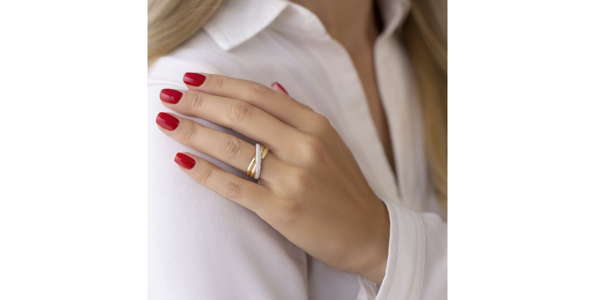 Prsten s diamanty Raymond