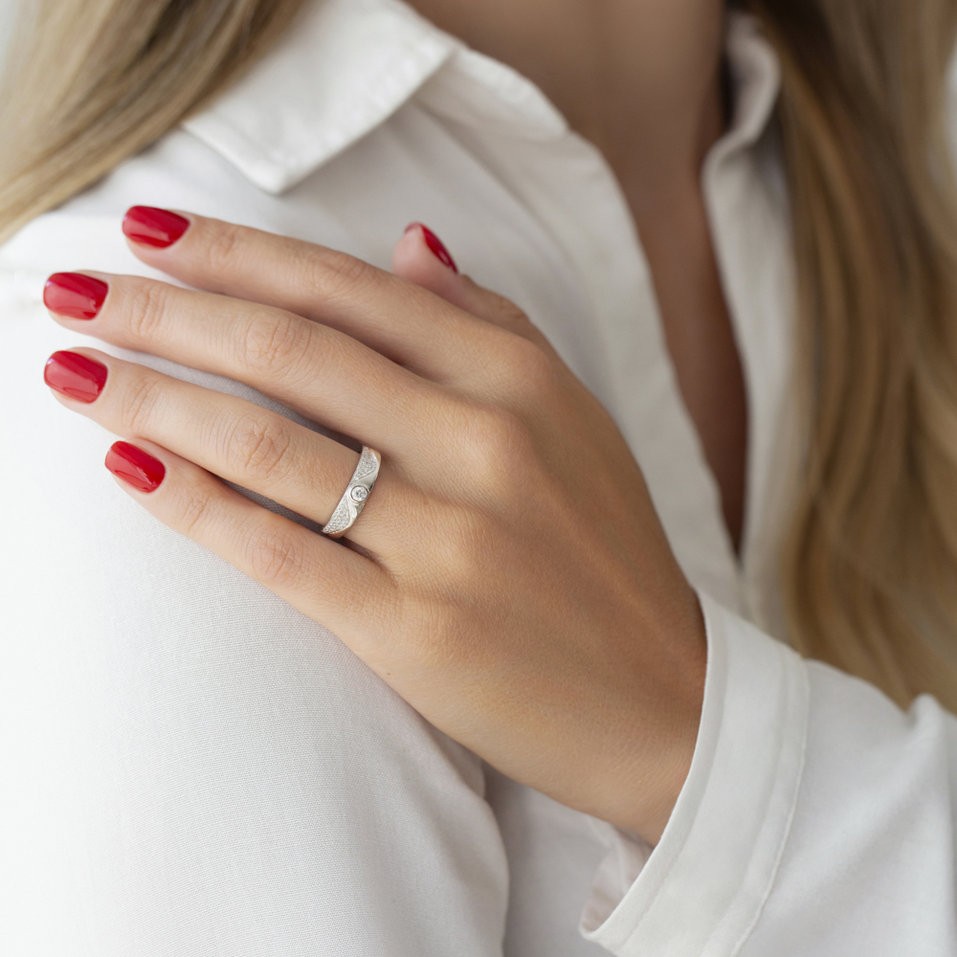 Prsten s diamanty Vérane