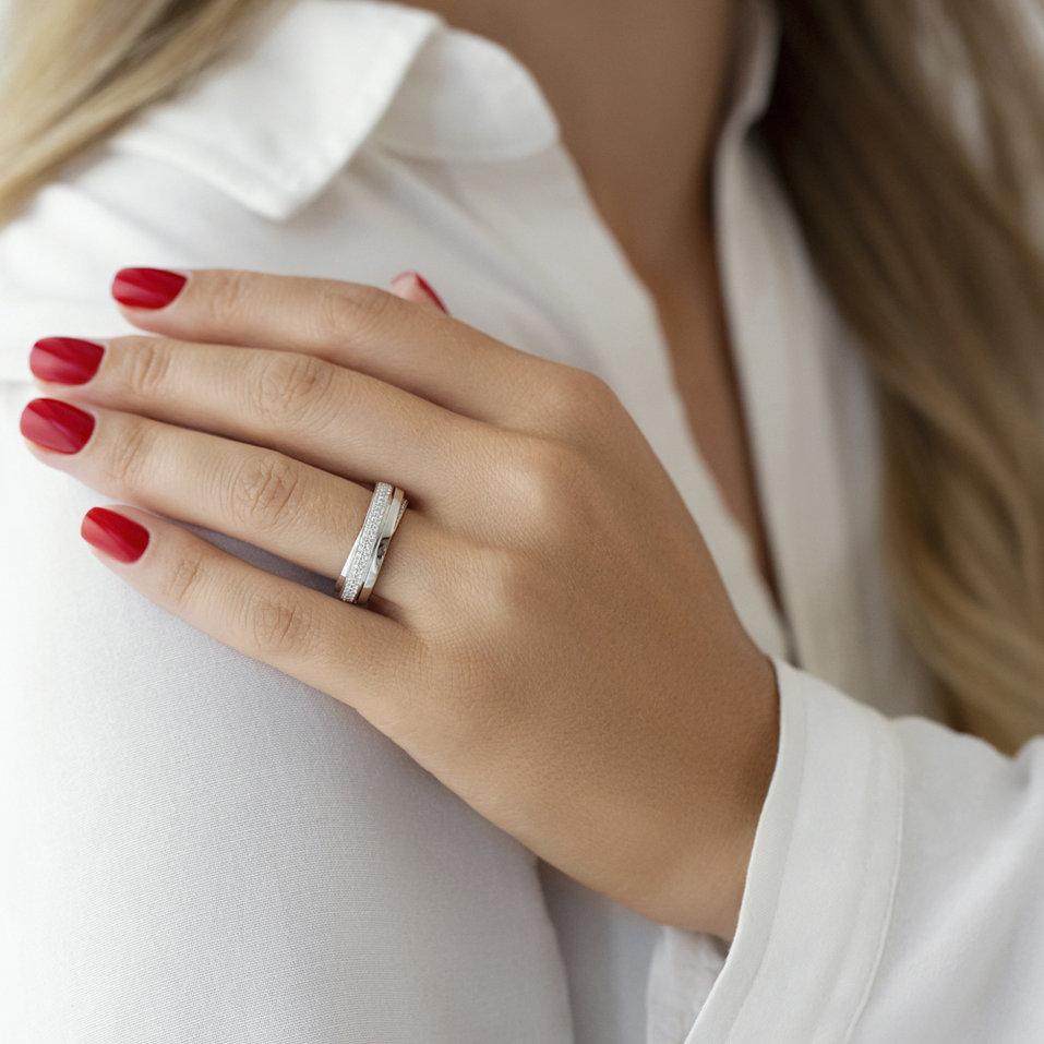 Prsten s diamanty Magical Morning