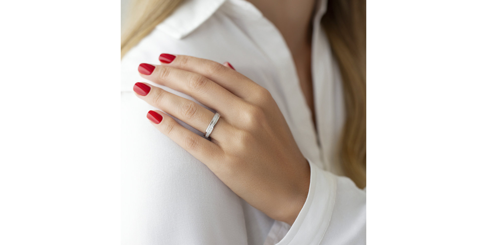 Prsten s diamanty Brice